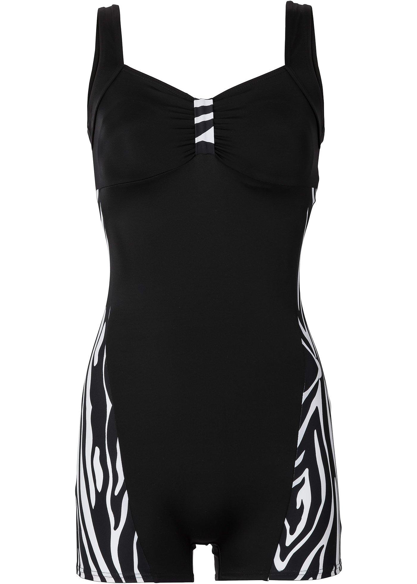 Maillot 1 pièce shorty en polyamide recyclé