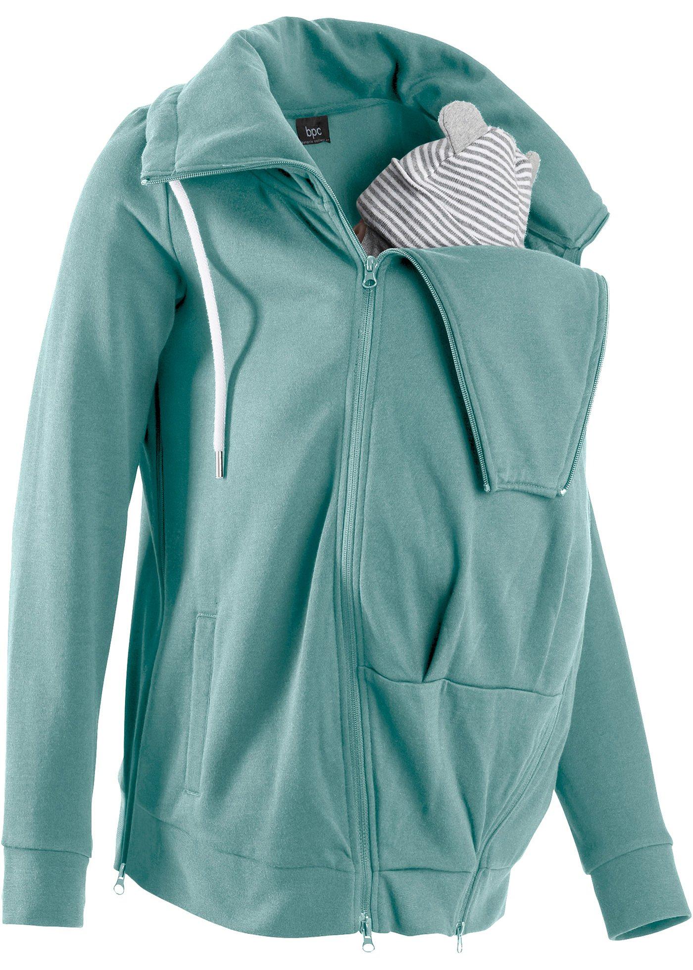 Veste sweat-shirt de grossesse et de portage