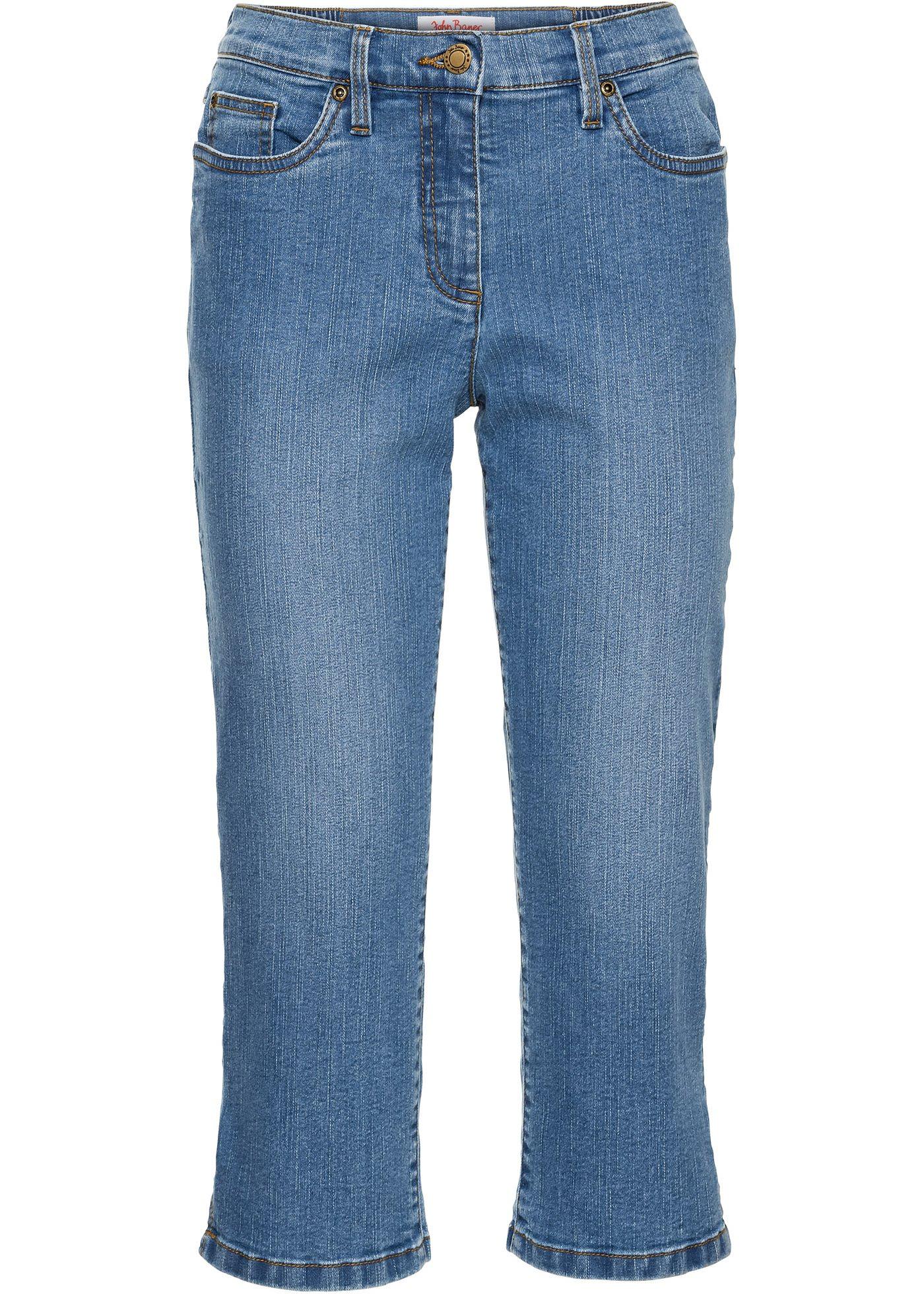 Corsaire en jean confort stretch