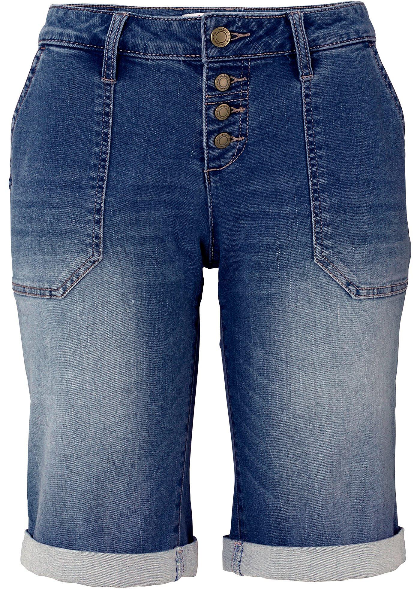 Bermuda en jean multi-stretch