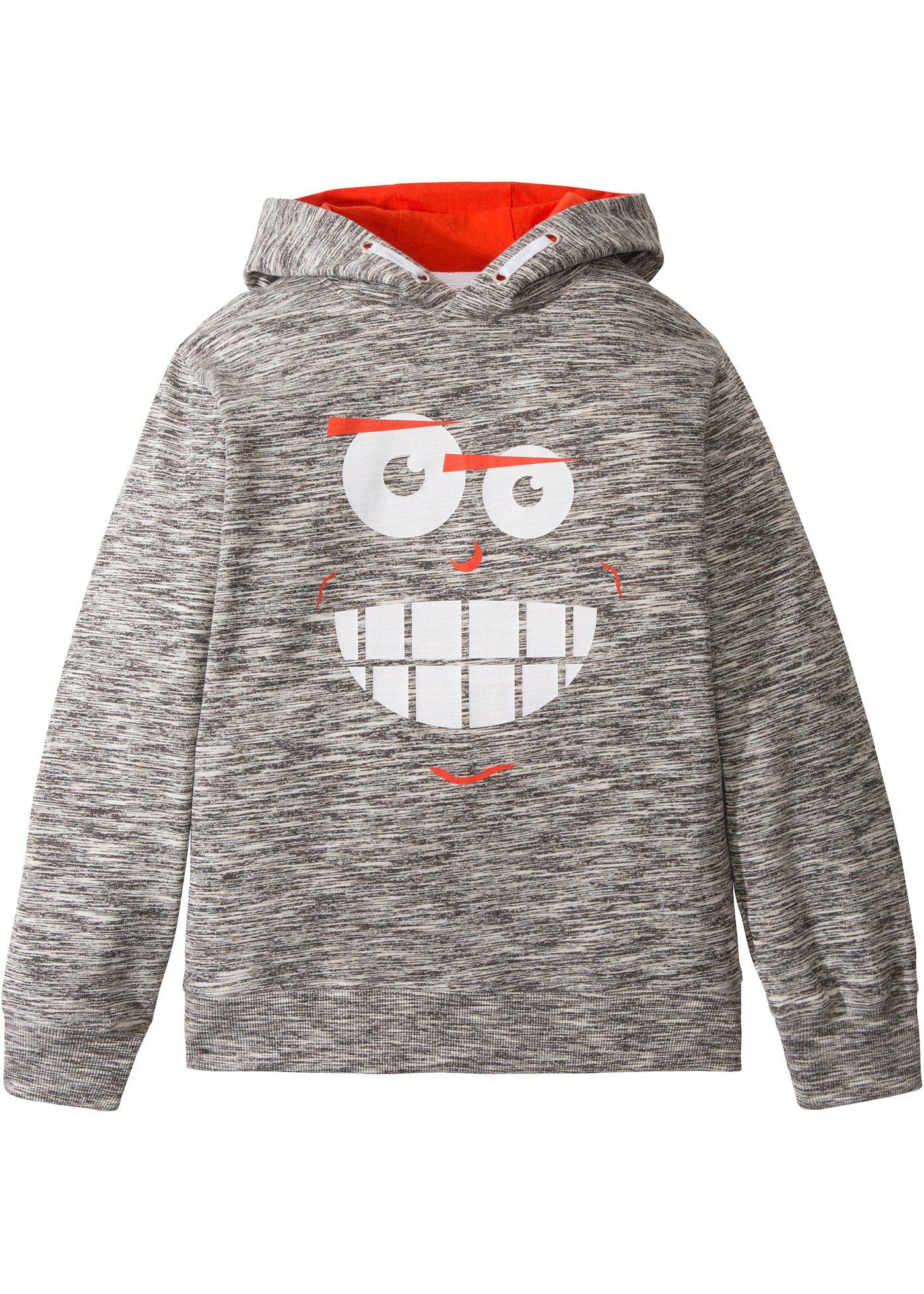 Sweat-shirt à capuche et imprimé