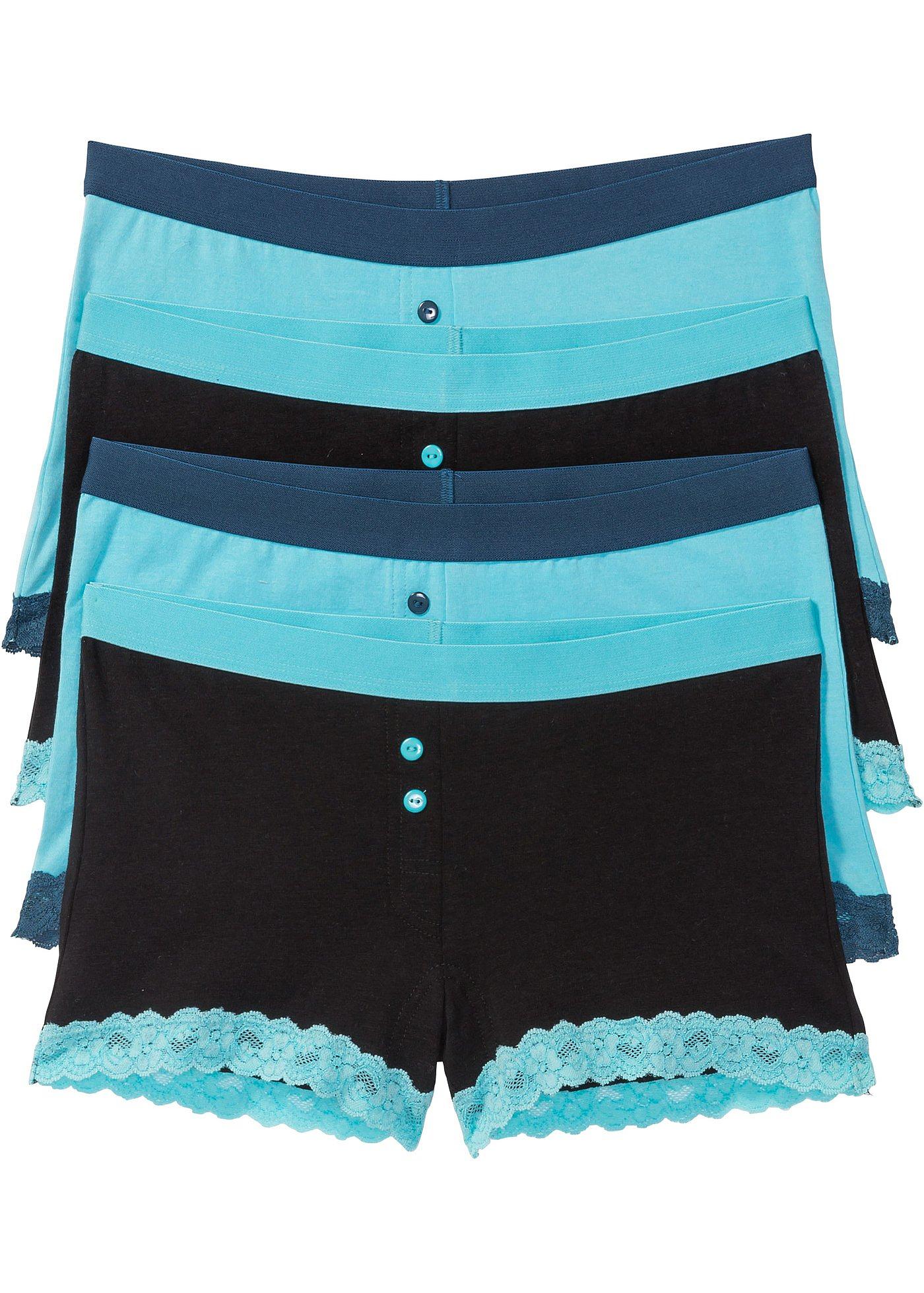 Lot de 4 boxers femme