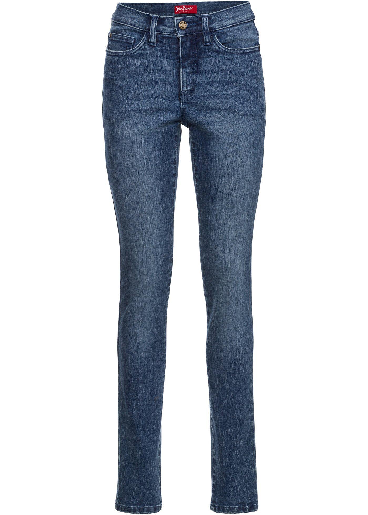 Jean sculptant avec effet amincissant