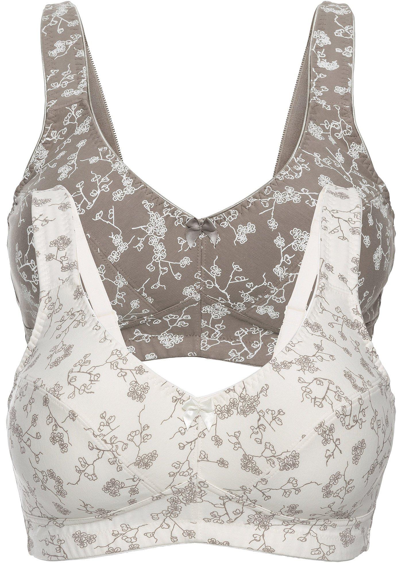 Image de Lot de 2 soutiens-gorge sans armatures avec coton