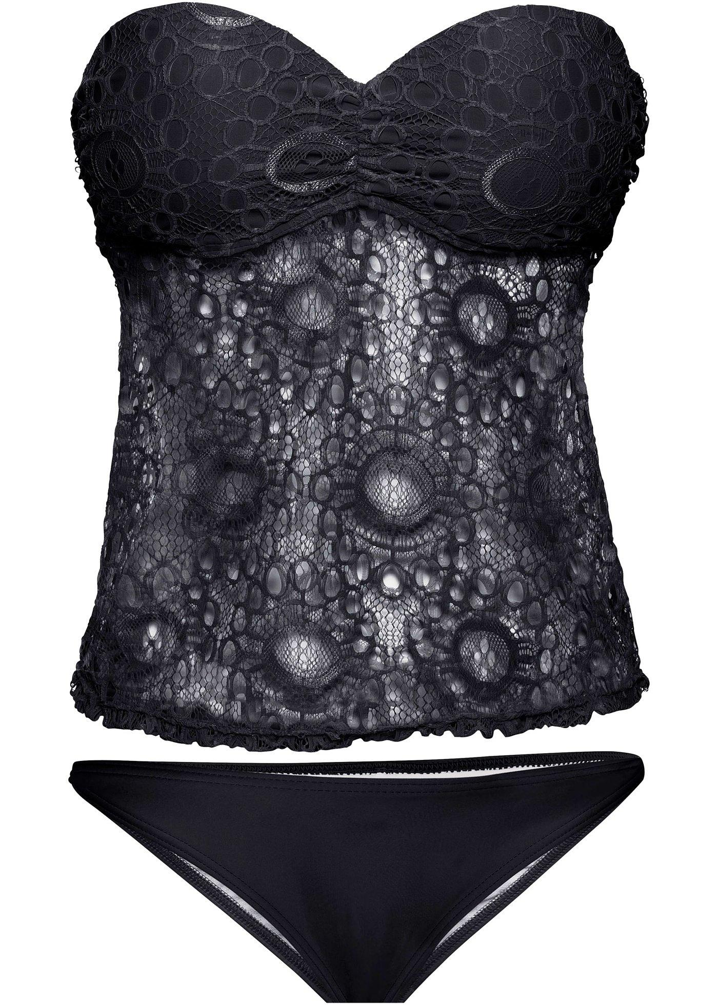 Tankini bustier (Ens. 2 pces.)