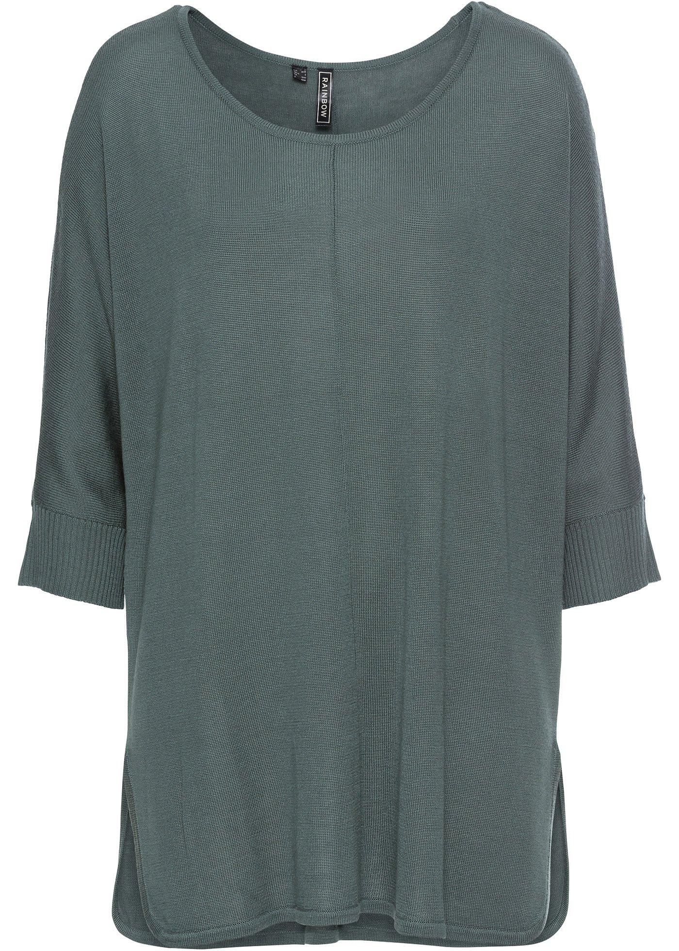 Pull en maille manches 3/4