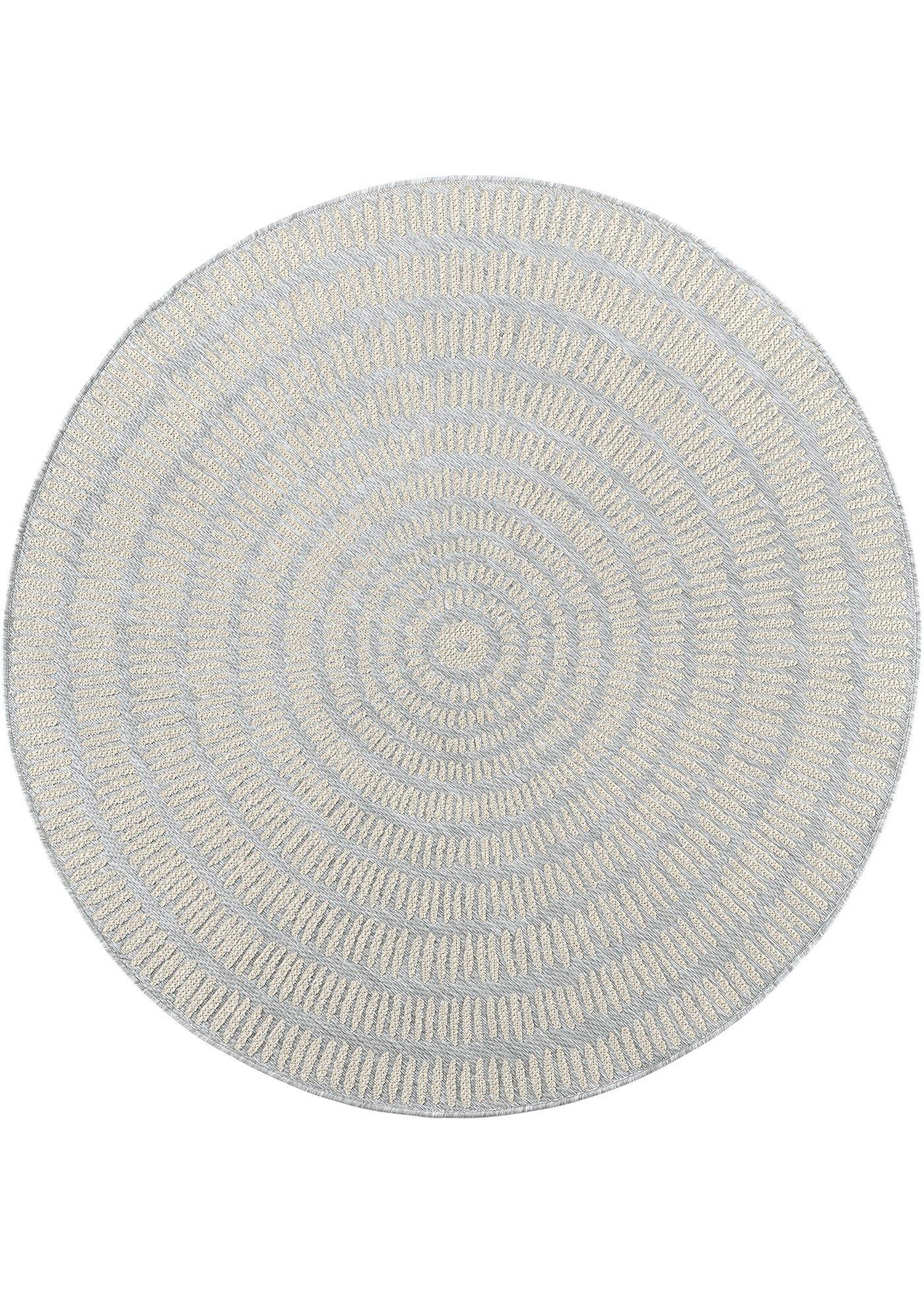 Tapis rond intérieur et extérieur