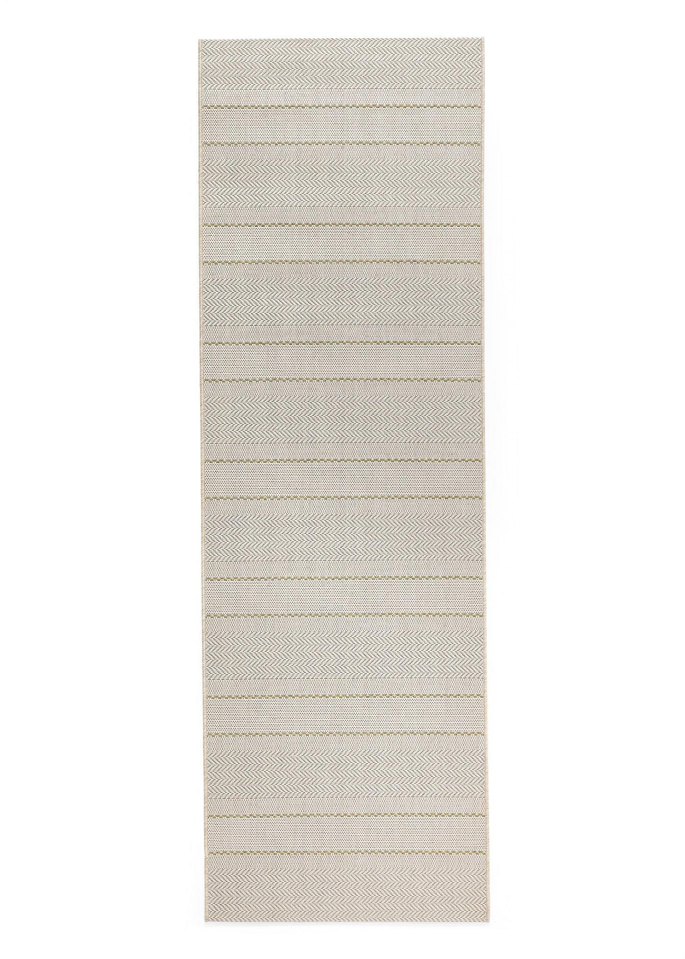 Tapis de passage intérieur et extérieur à rayures discrètes