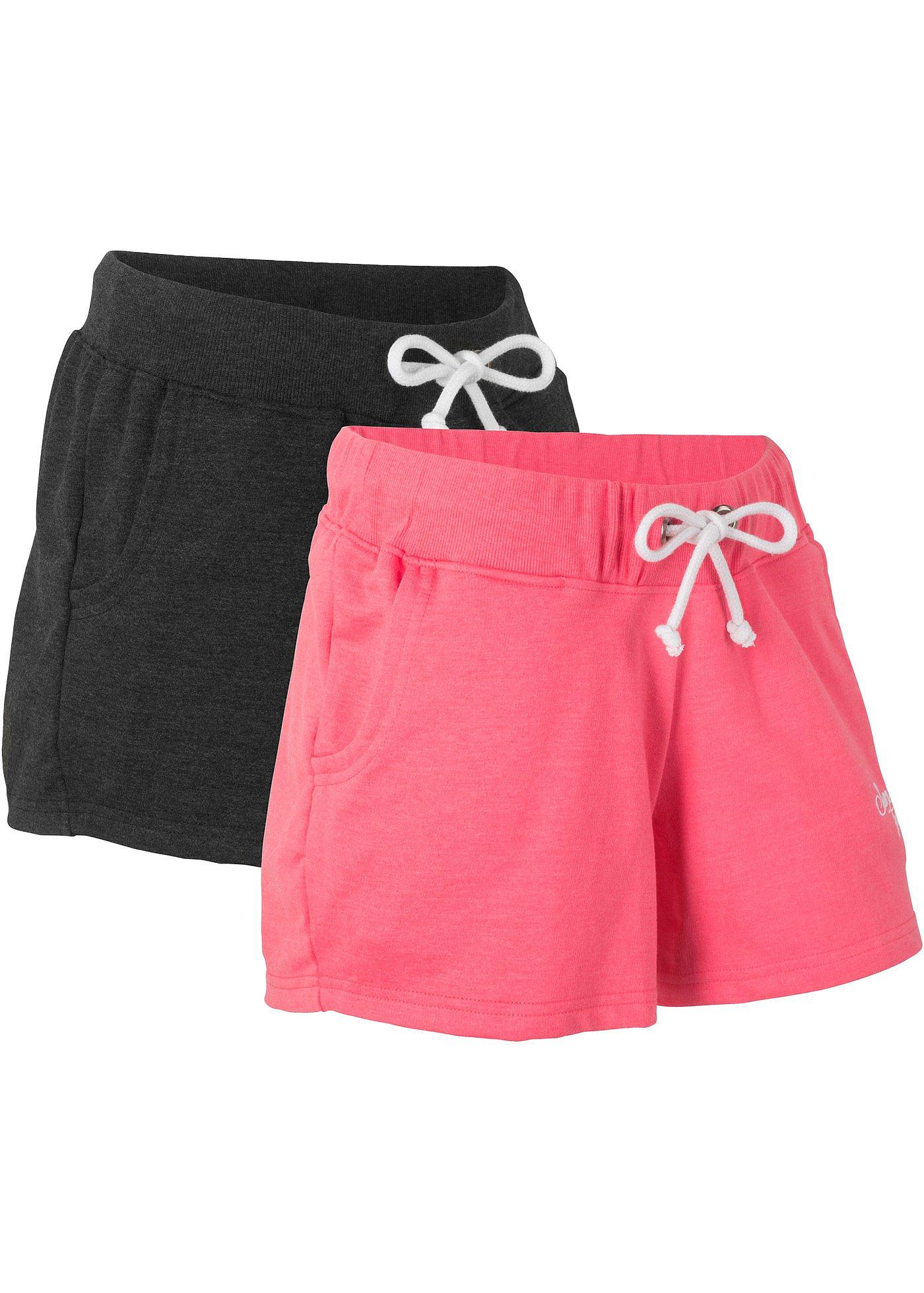 Lot de 2 shorts en sweat