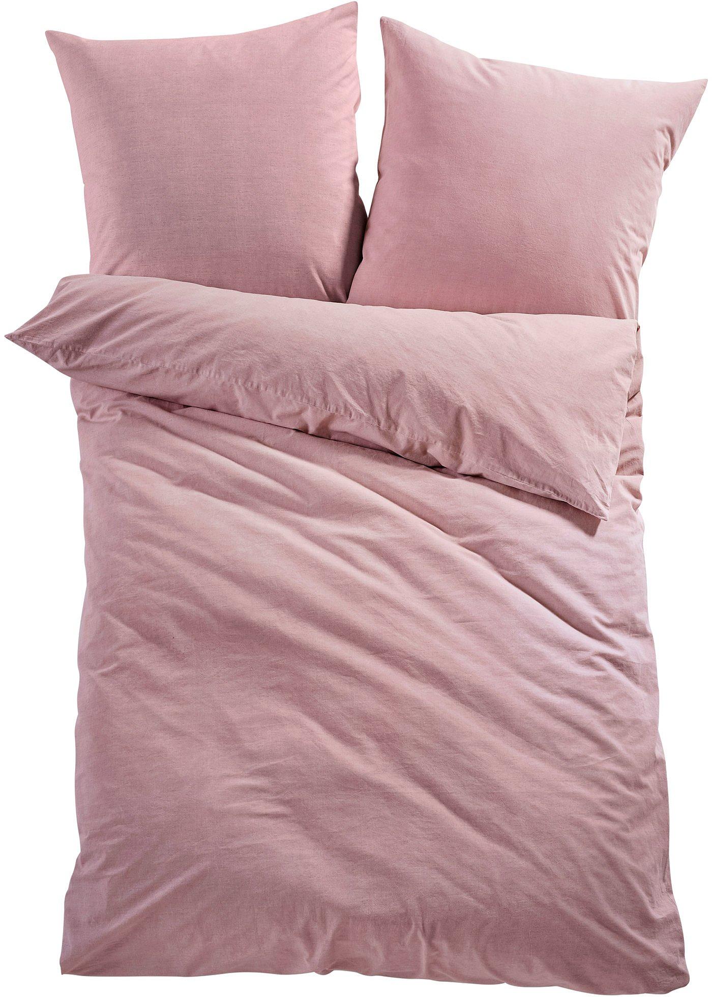 Parure de lit effet lin