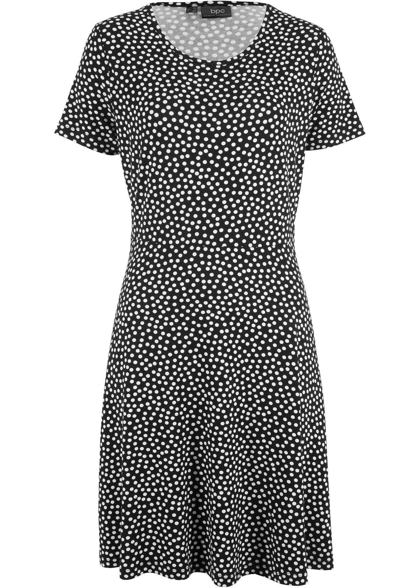 Robe en jersey, cintrée