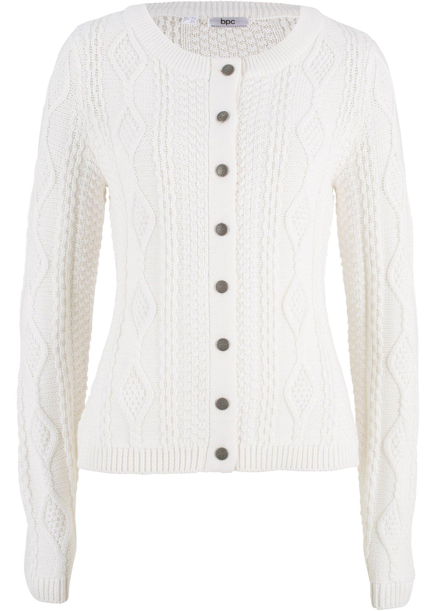 Gilet en maille torsadée