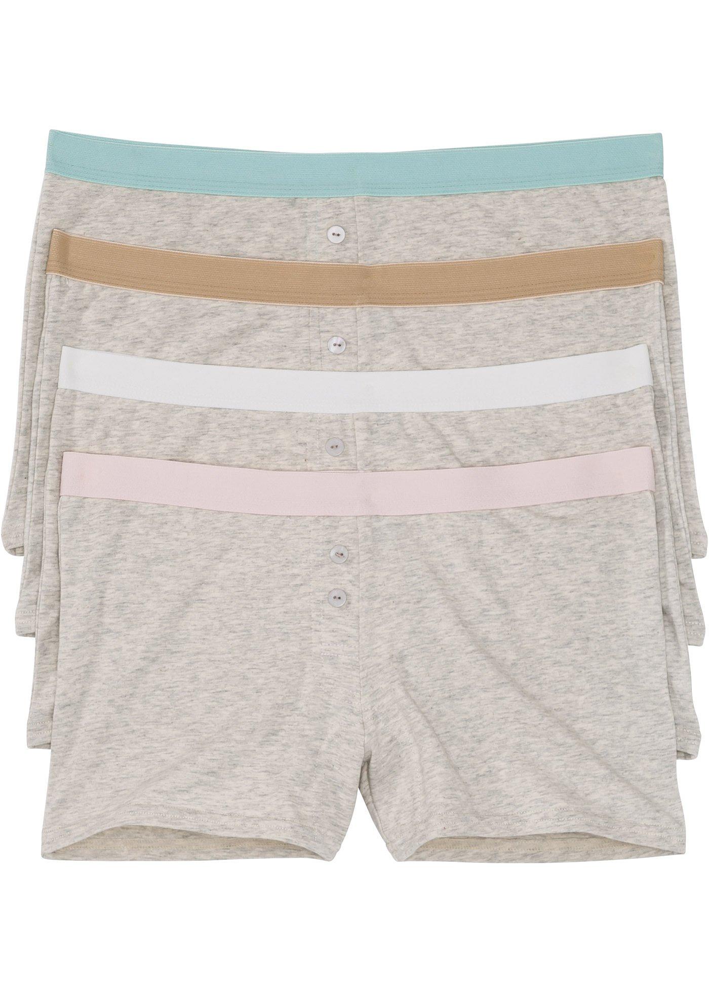 Lot de 4 boxers femme