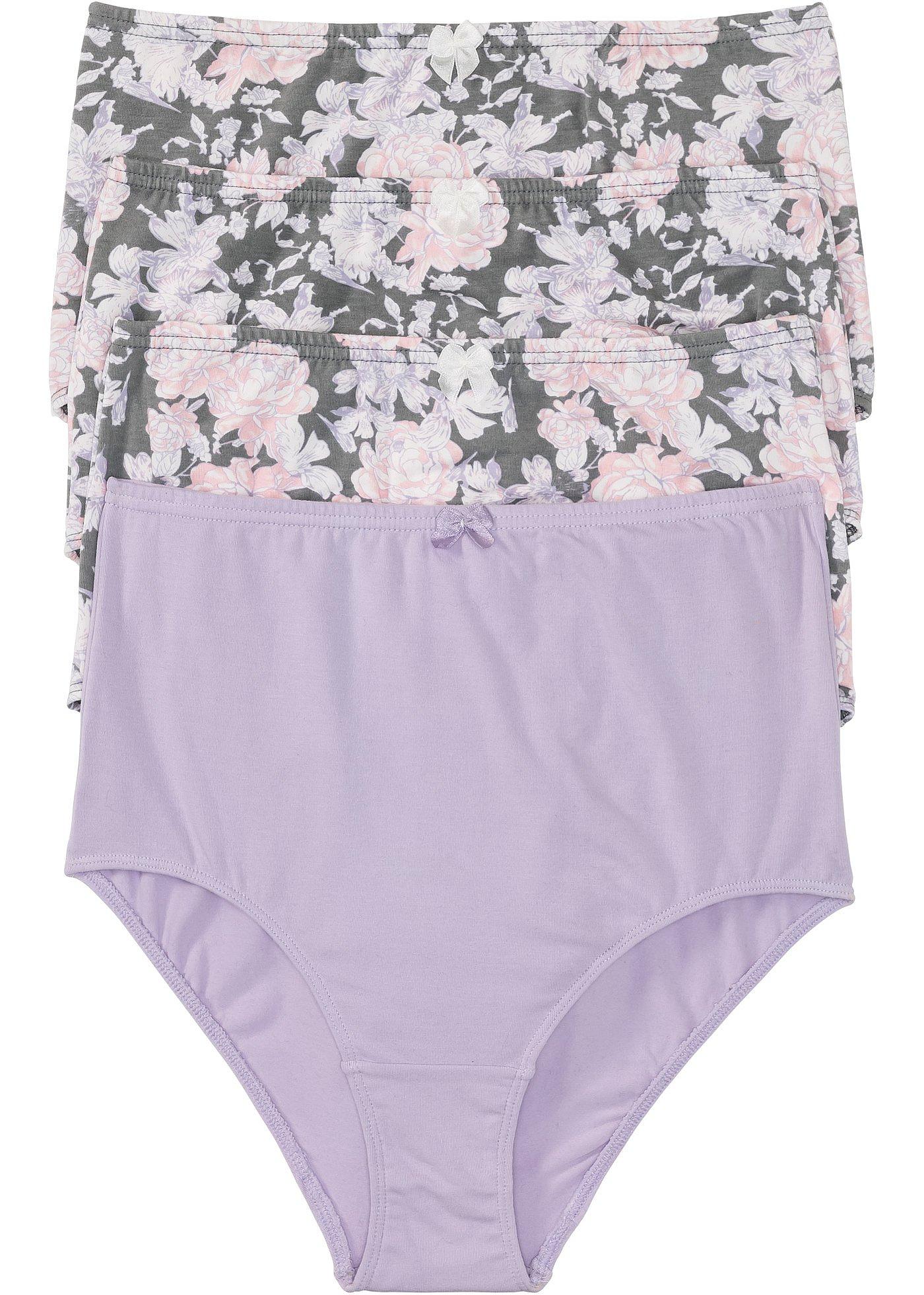 Lot de 4 slips taille haute