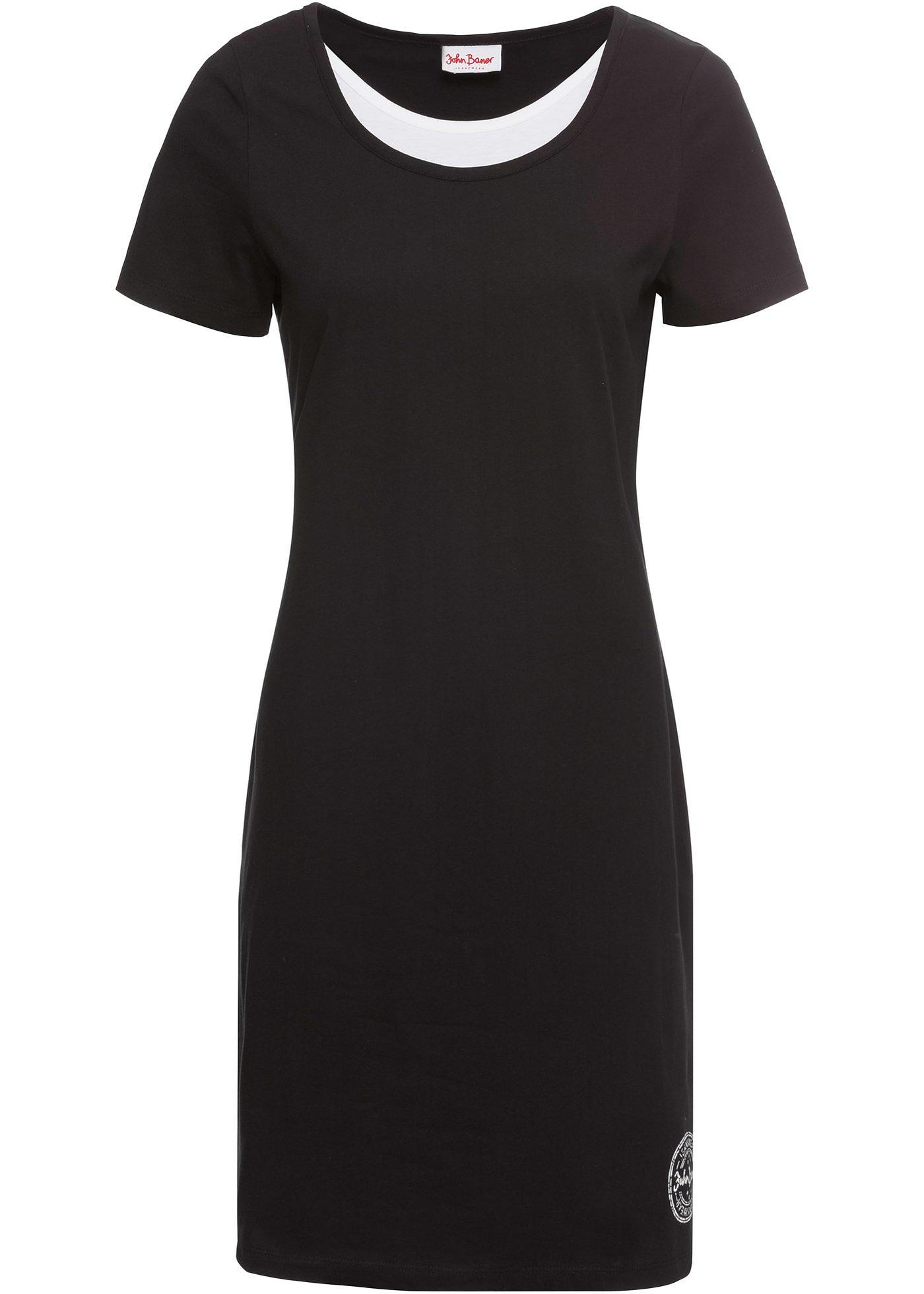 Robe en jersey coton