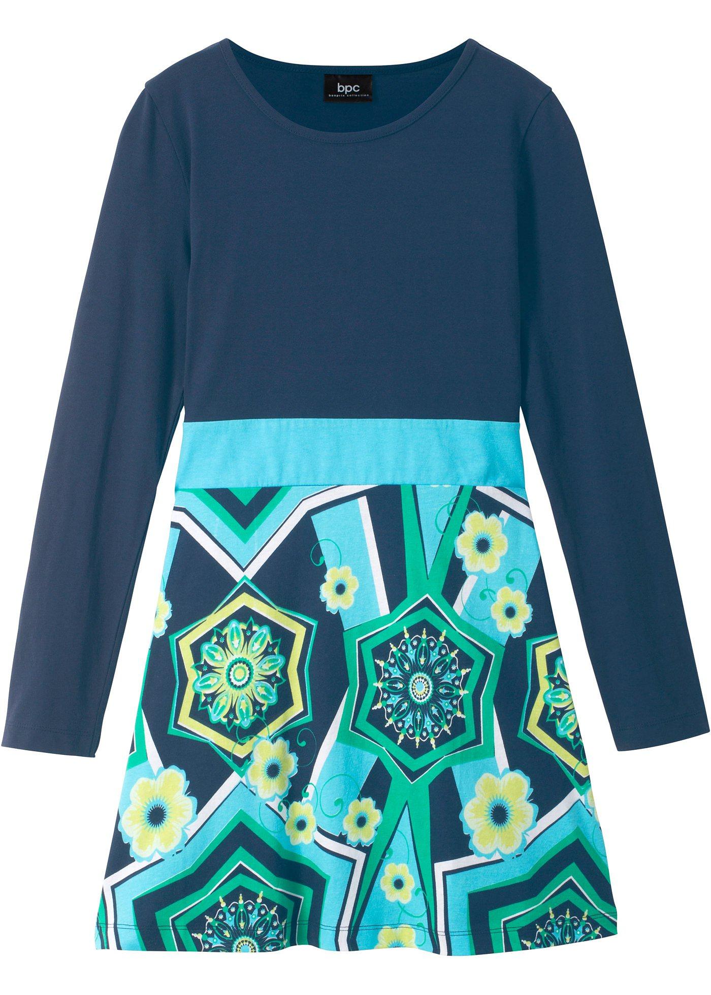 Robe fille en jersey