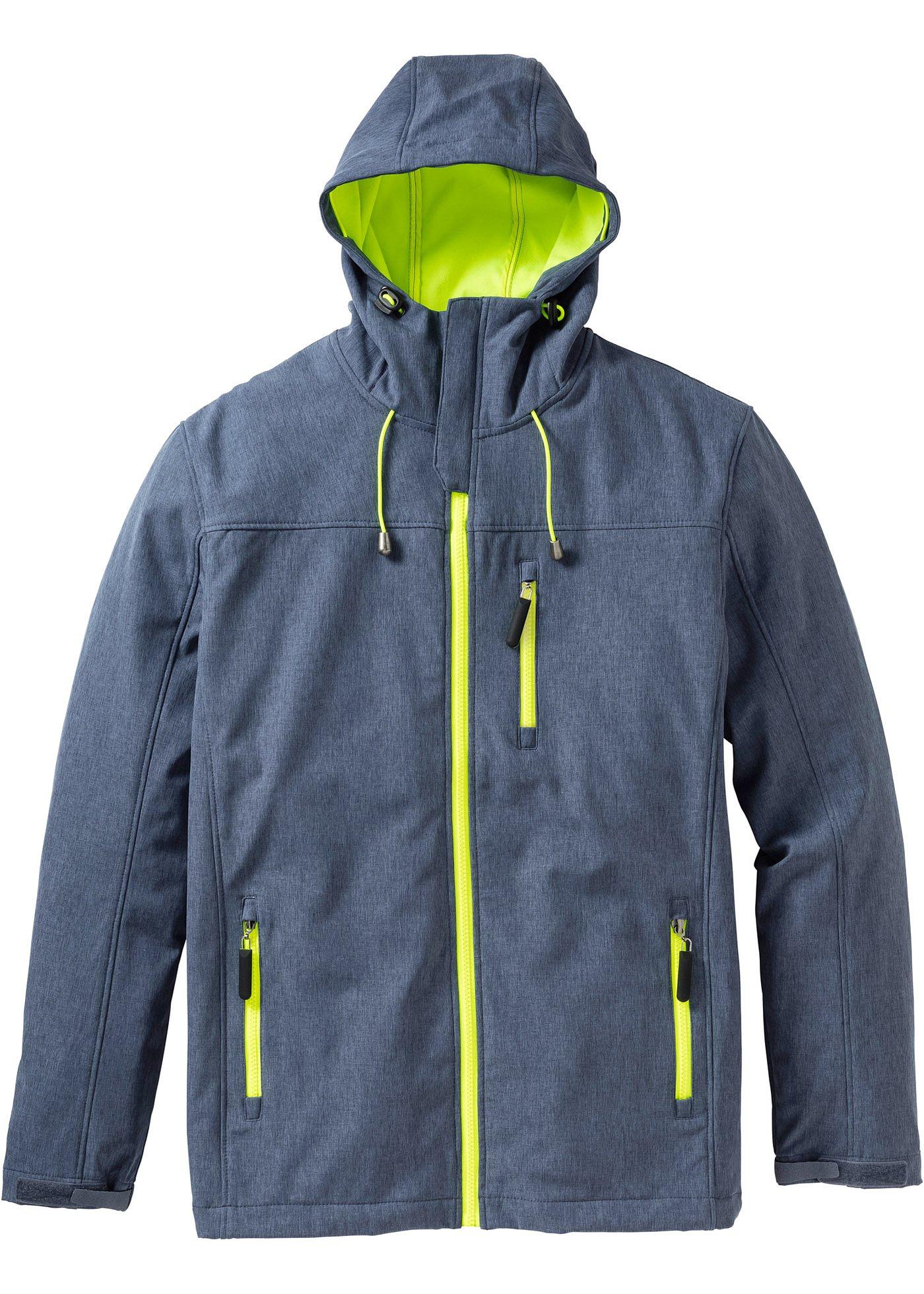 Veste softshell avec contrastes