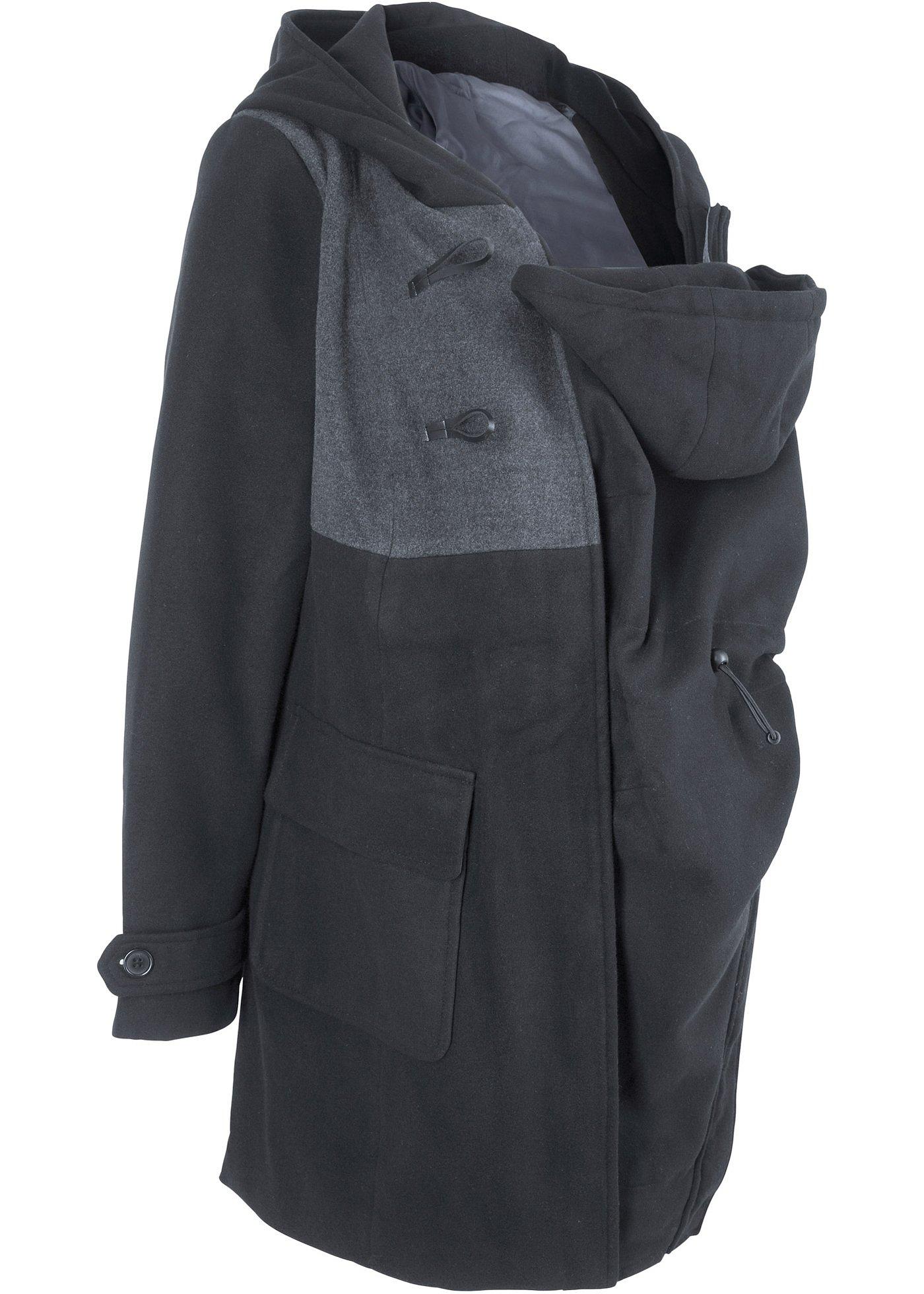 Duffle-coat de grossesse et de portage