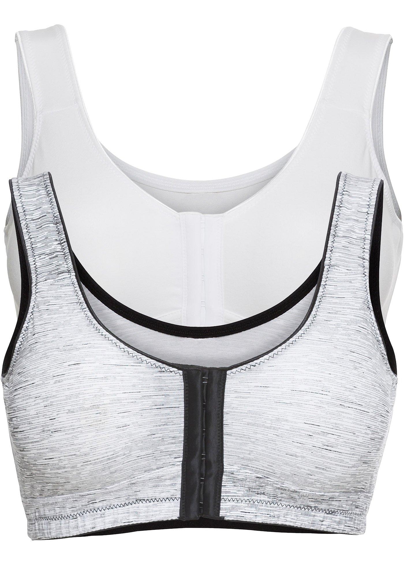 Lot de 2 soutiens-gorge fermeture devant