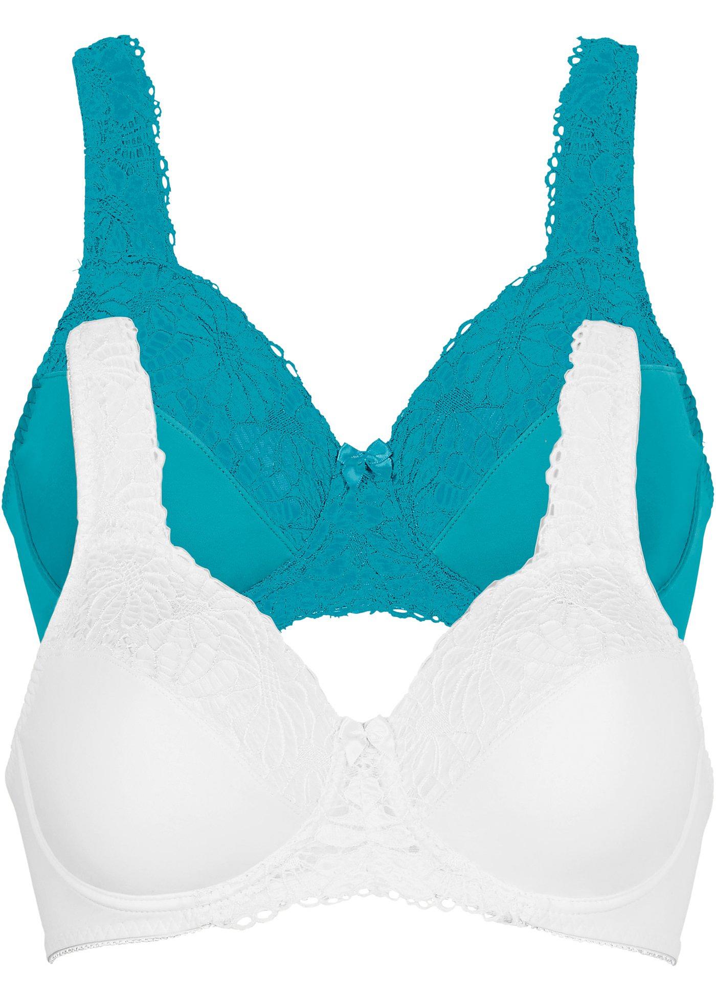 Lot de 2 soutiens-gorge minimiseurs à armatures