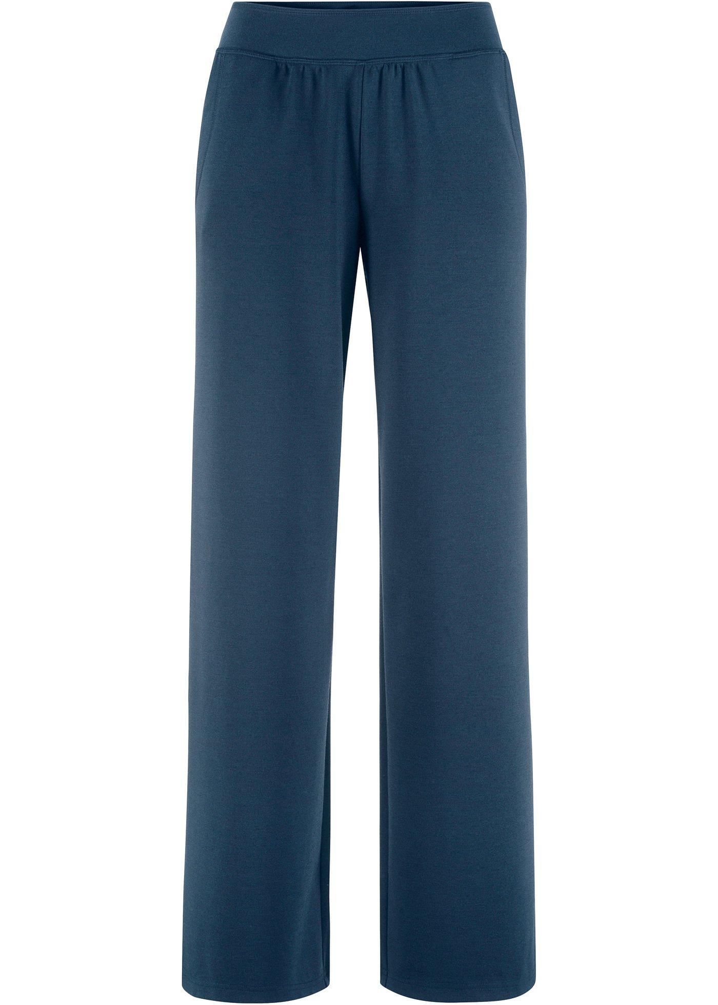 Pantalon jazz Punto di Roma avec tour de taille élastiqué, Flared