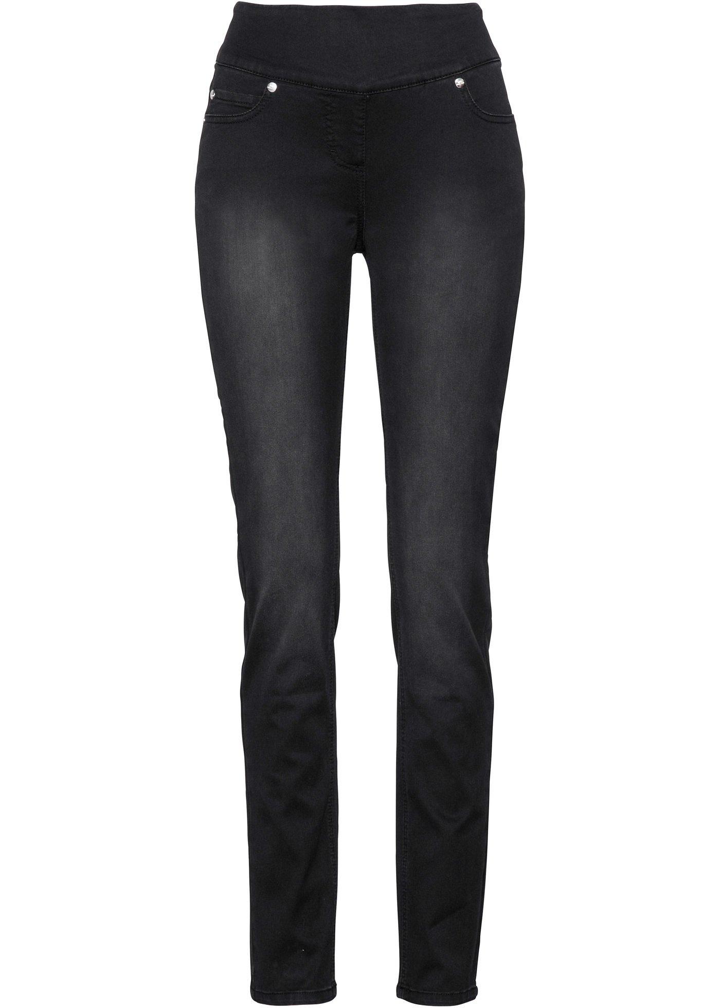 Jean mega stretch à taille confortable