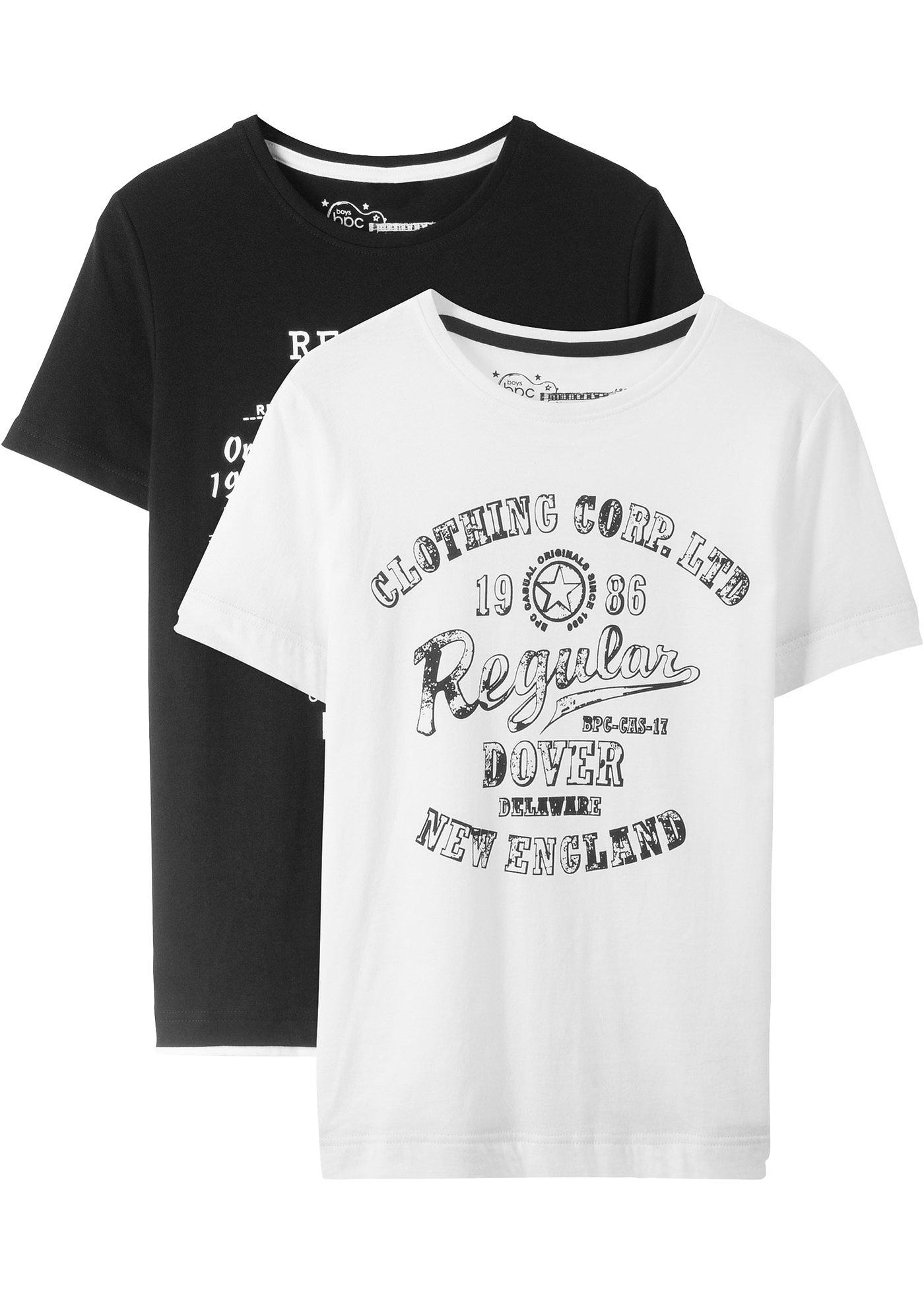 Lot de 2 T-shirts garçon en coton