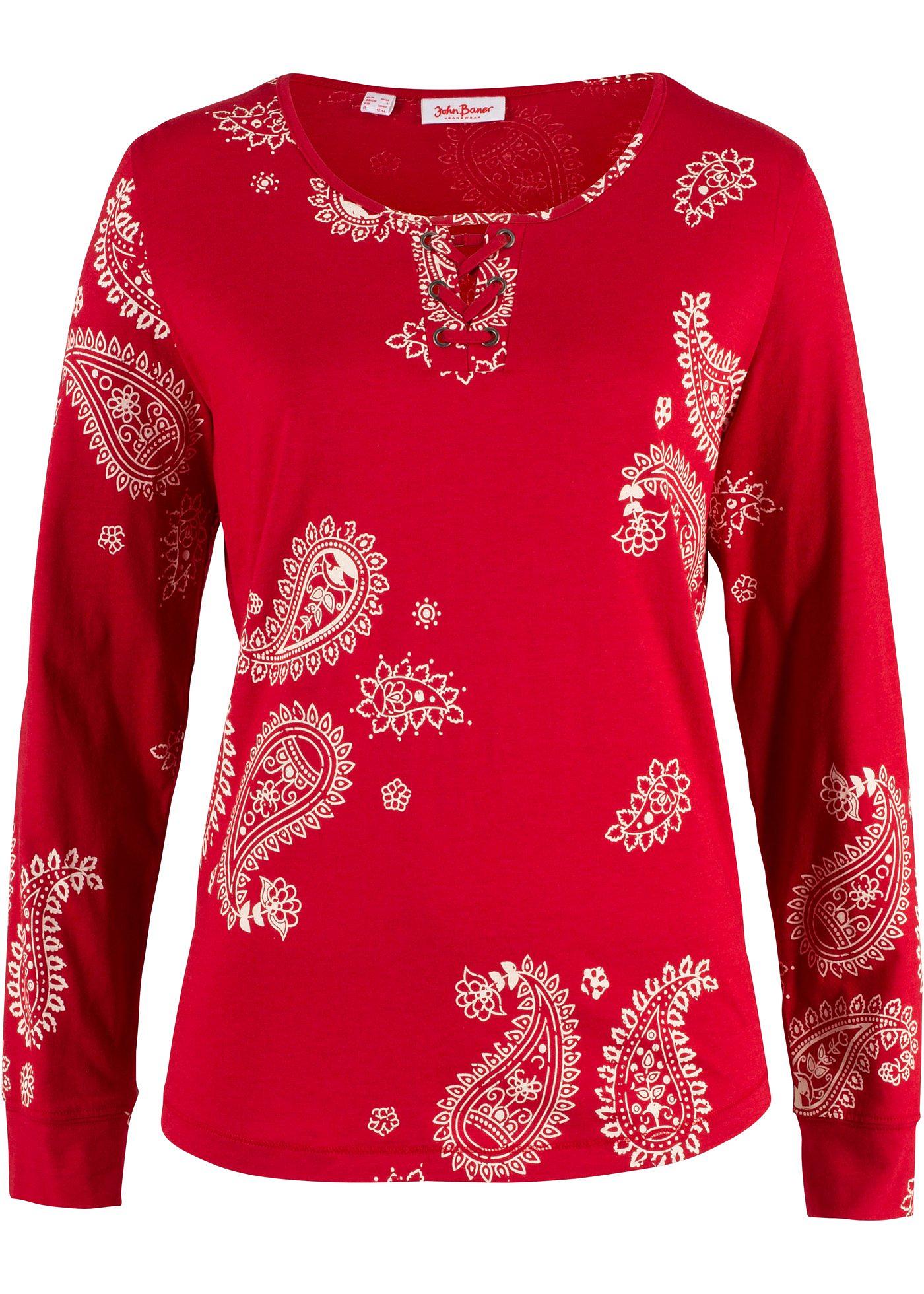 T-shirt manches longues imprimé