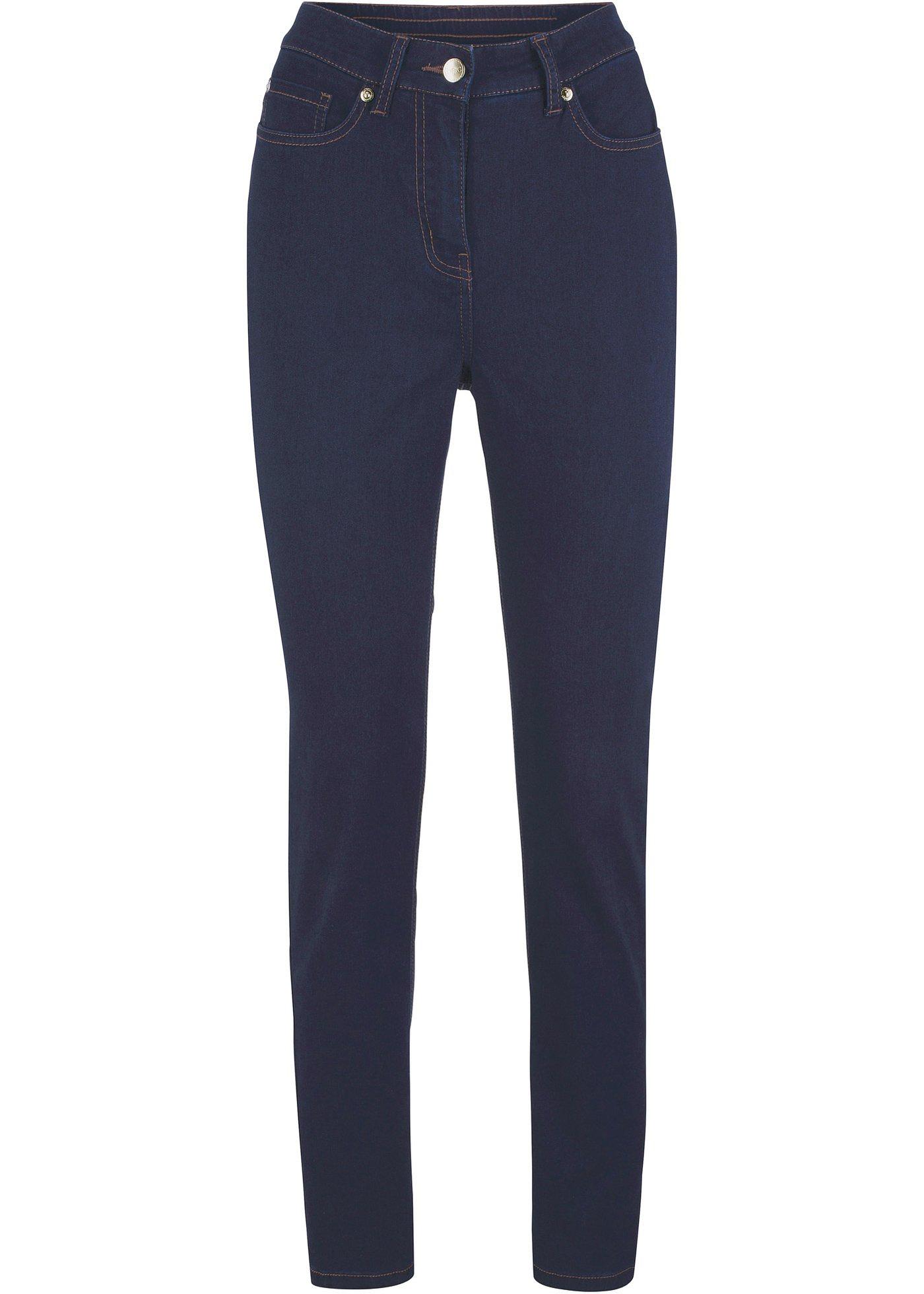 Pantalon en twill avec stretch et taille confortable, Slim Fit