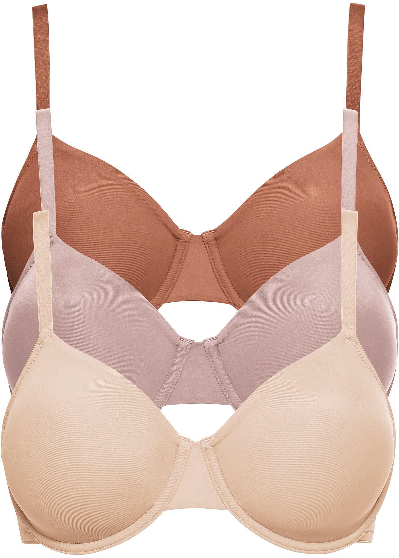 Lot de 3 soutiens-gorge moulés