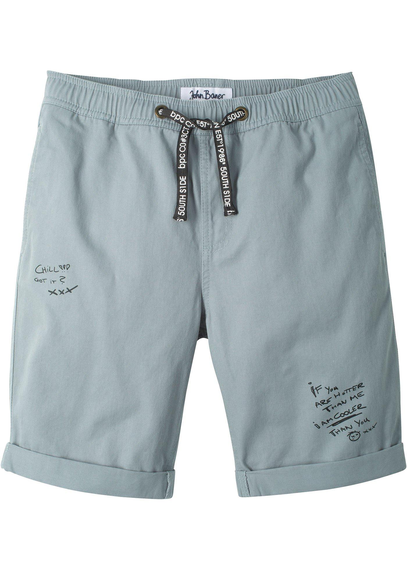 Bermuda avec revers bas de jambes