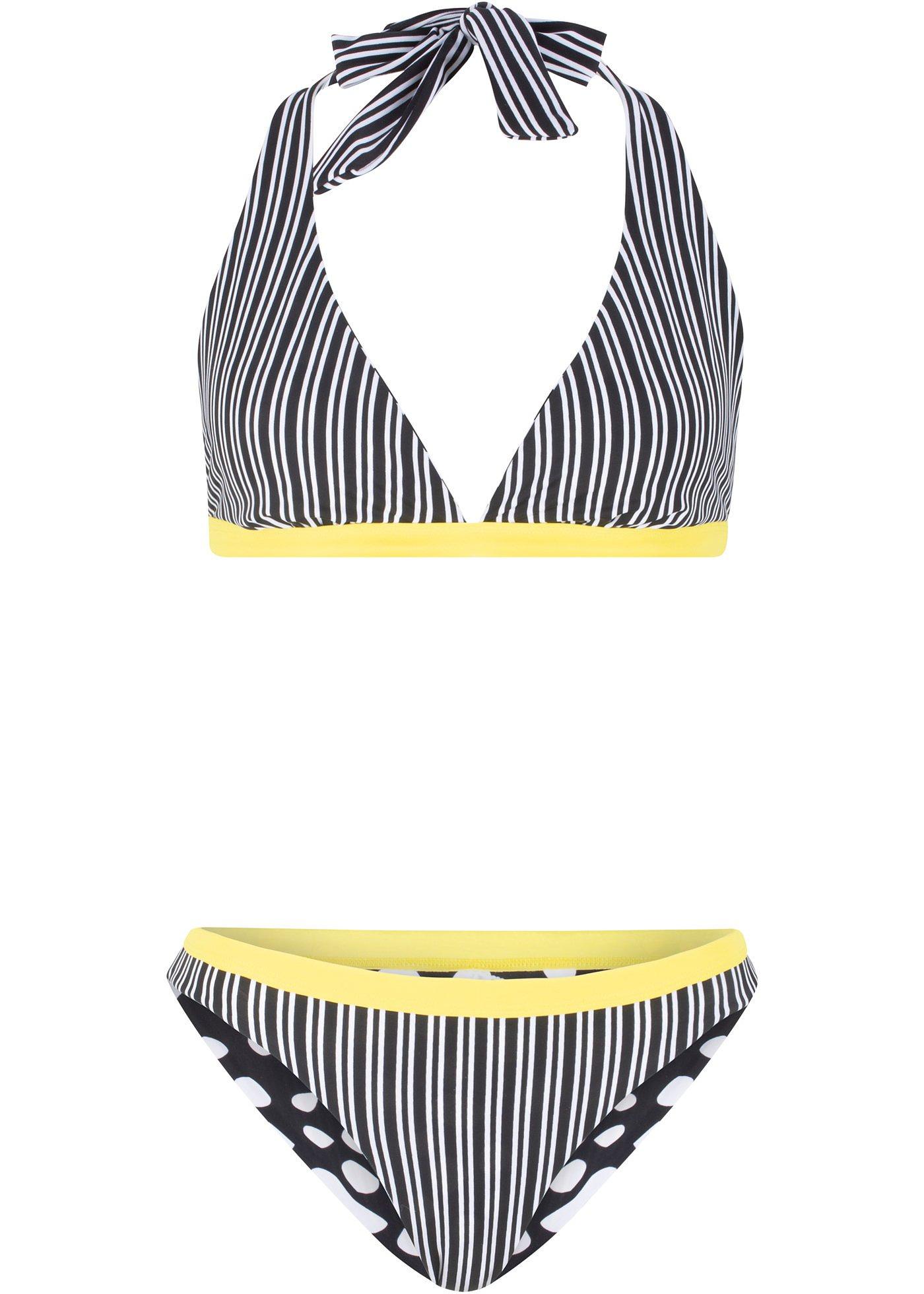 Bikini dos nu réversible (Ens. 2 pces.)