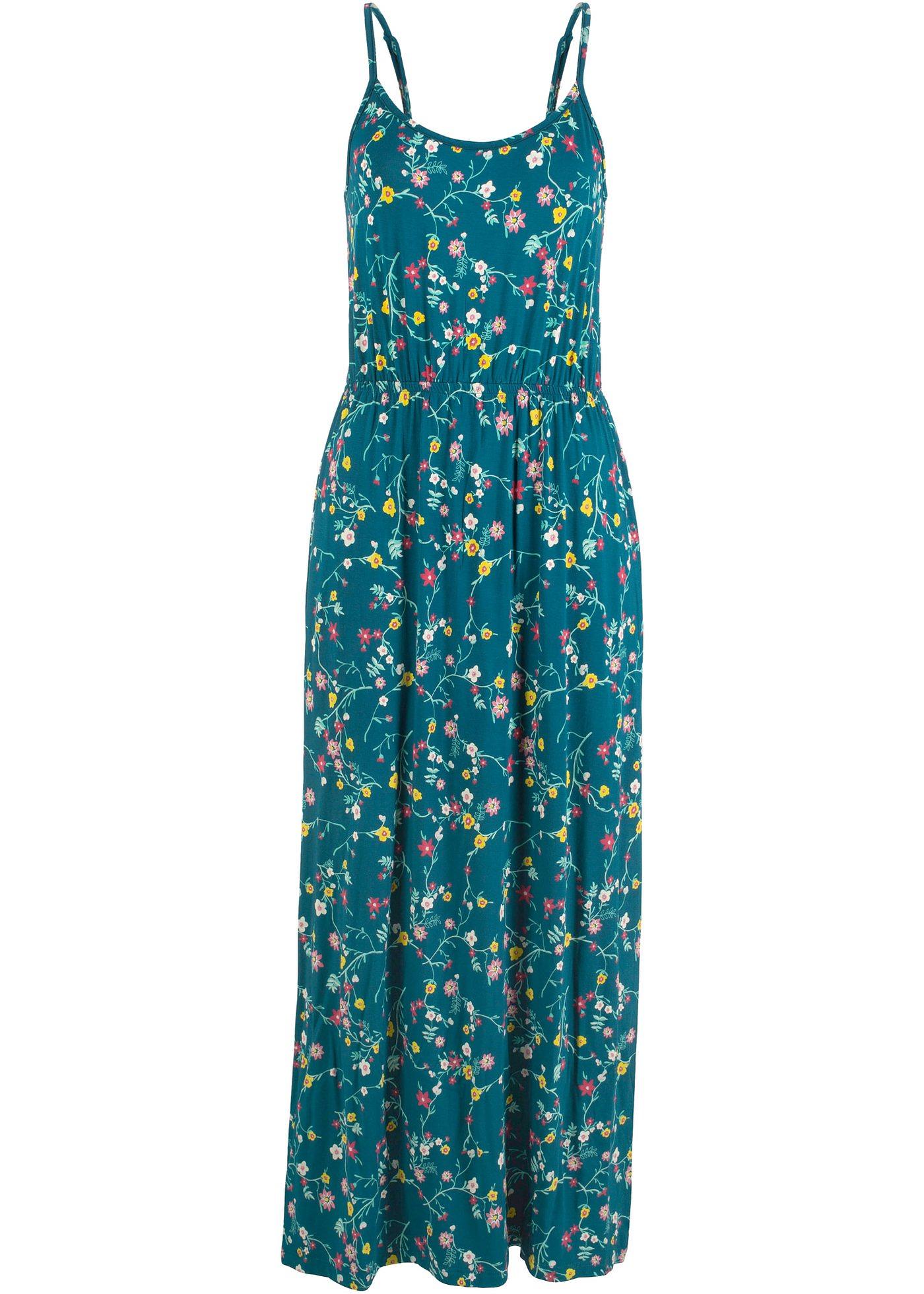 Robe longue à imprimé