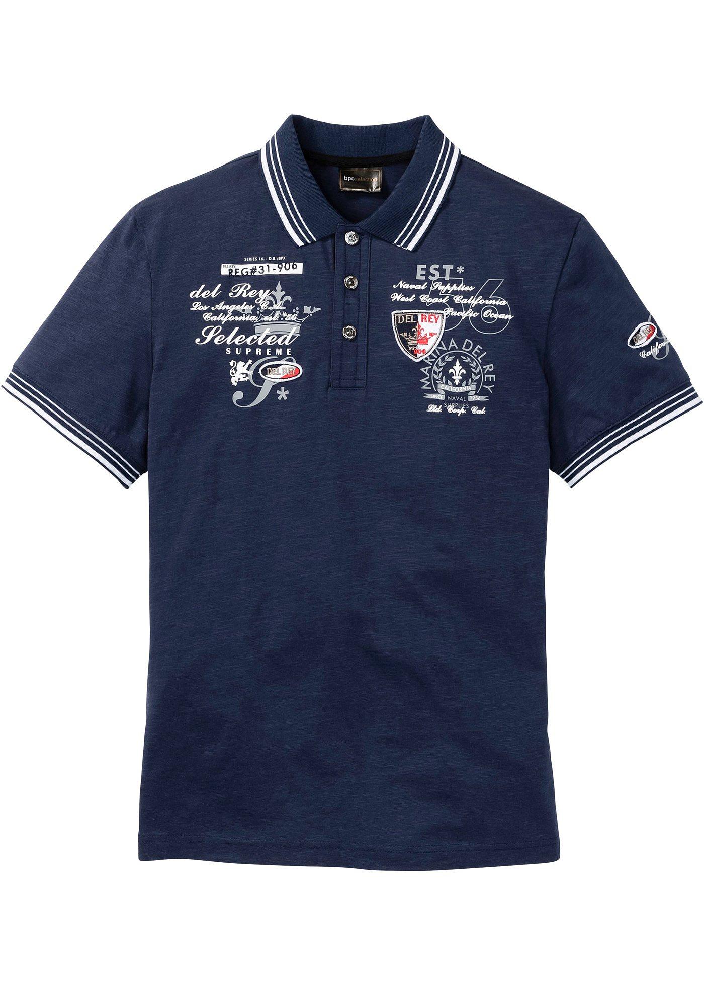 Polo avec détails décoratifs