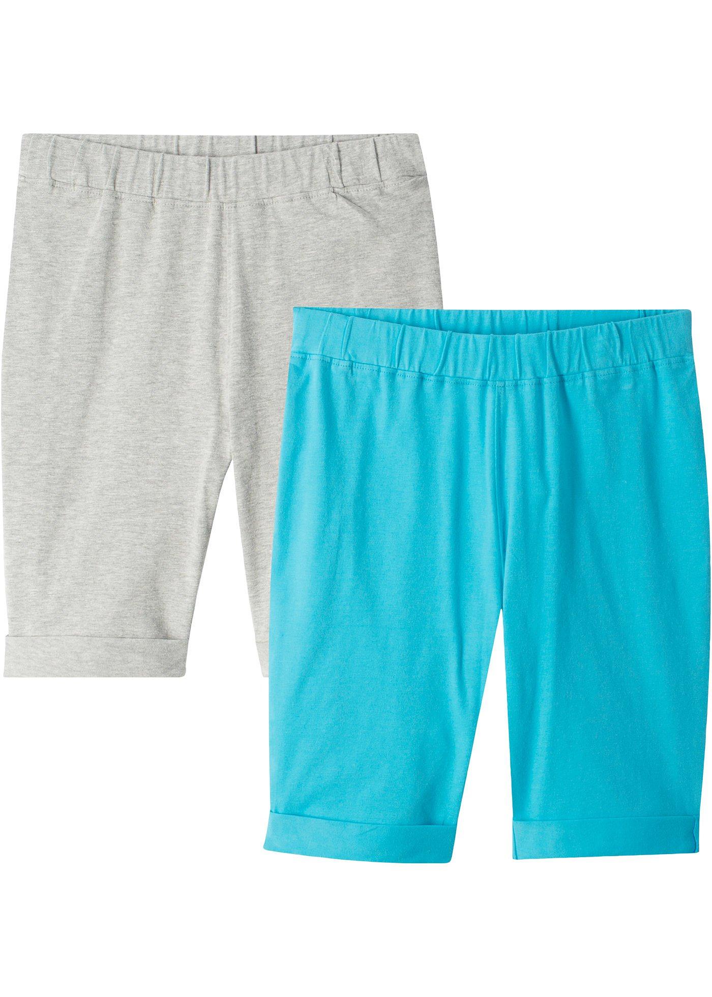 Lot de 2 cyclistes fille avec coton bio