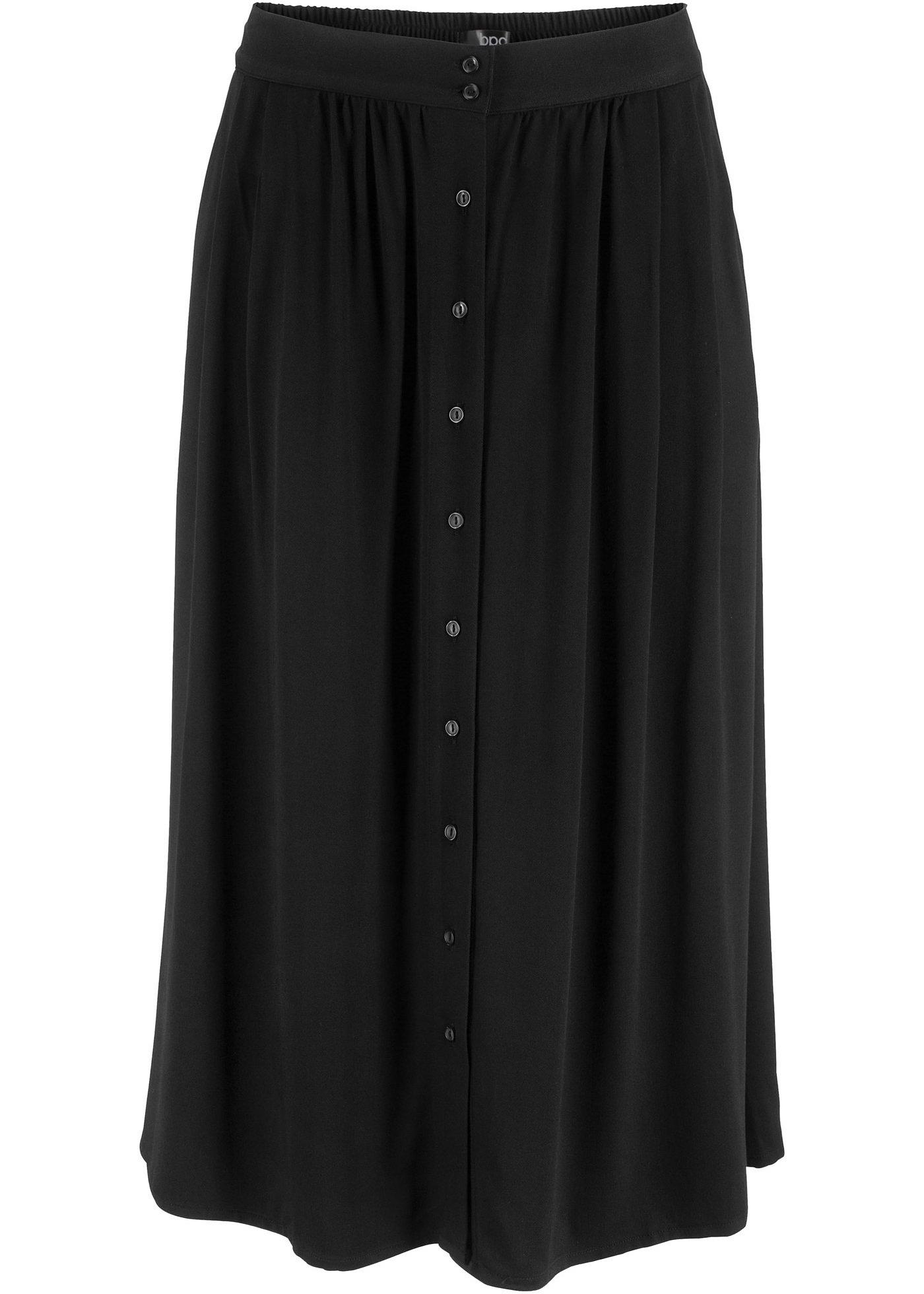 Jupe à patte de boutonnage