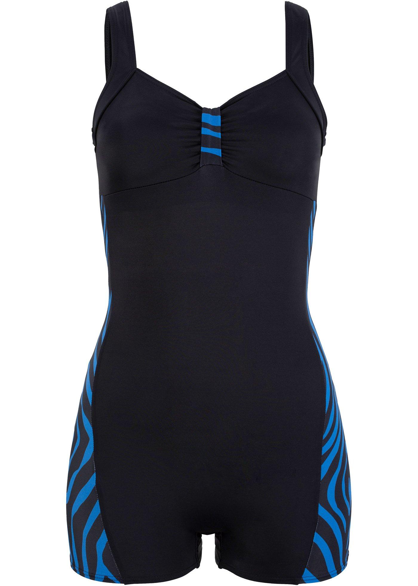 Maillot 1 pièce shorty en polyamide recyclé