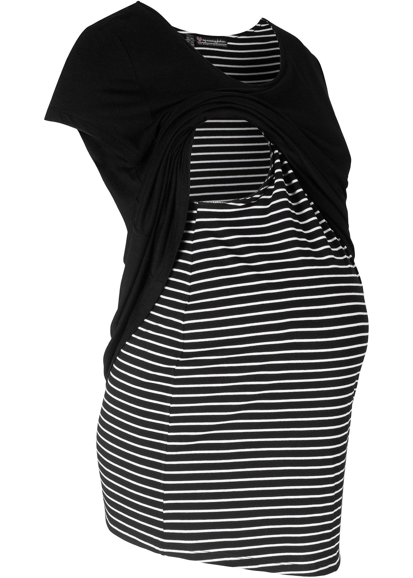 T-shirt de grossesse avec fonction allaitement