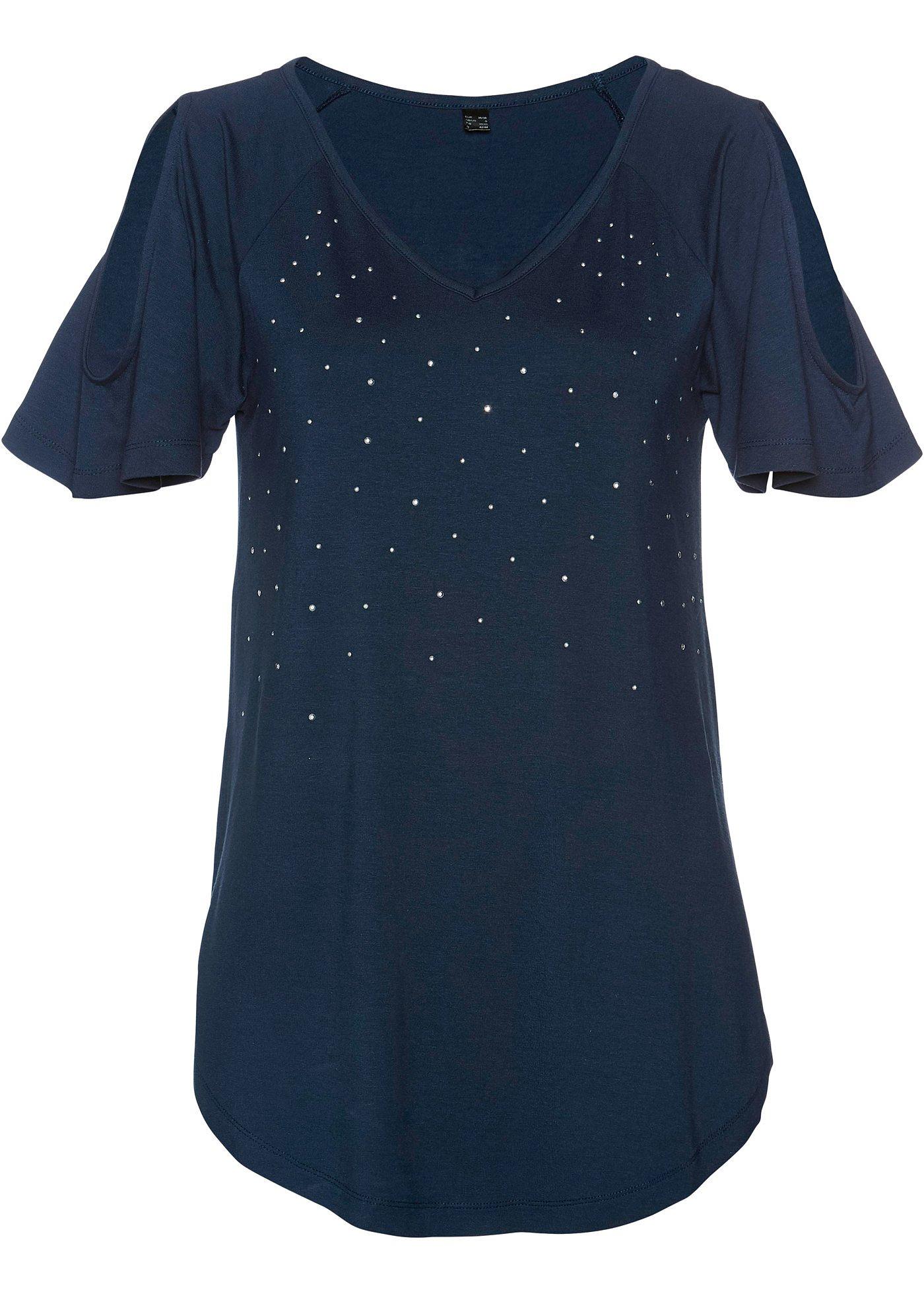 T-shirt à épaules découpées