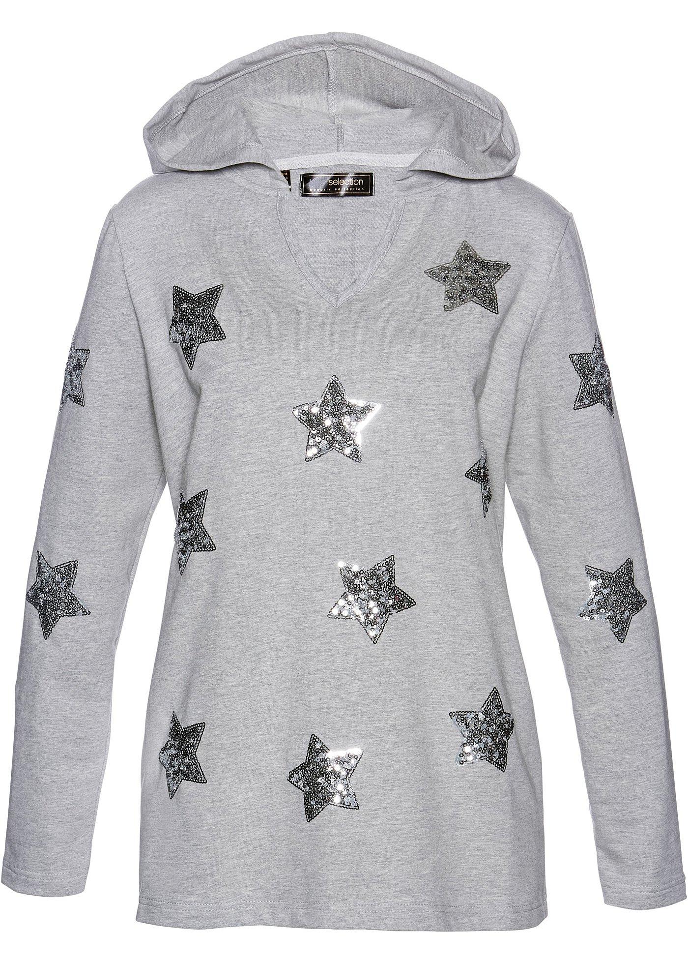 Sweat-shirt à étoiles