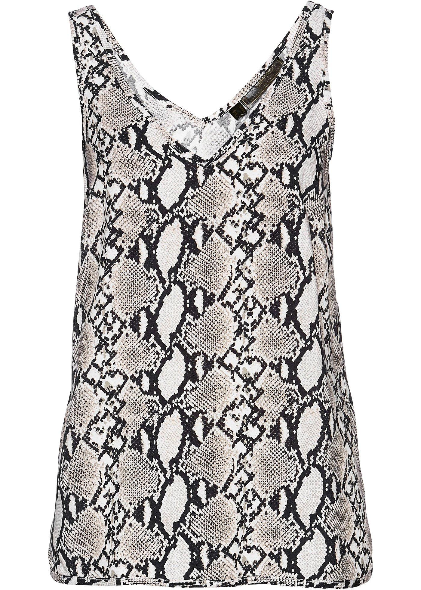 Top-blouse en viscose