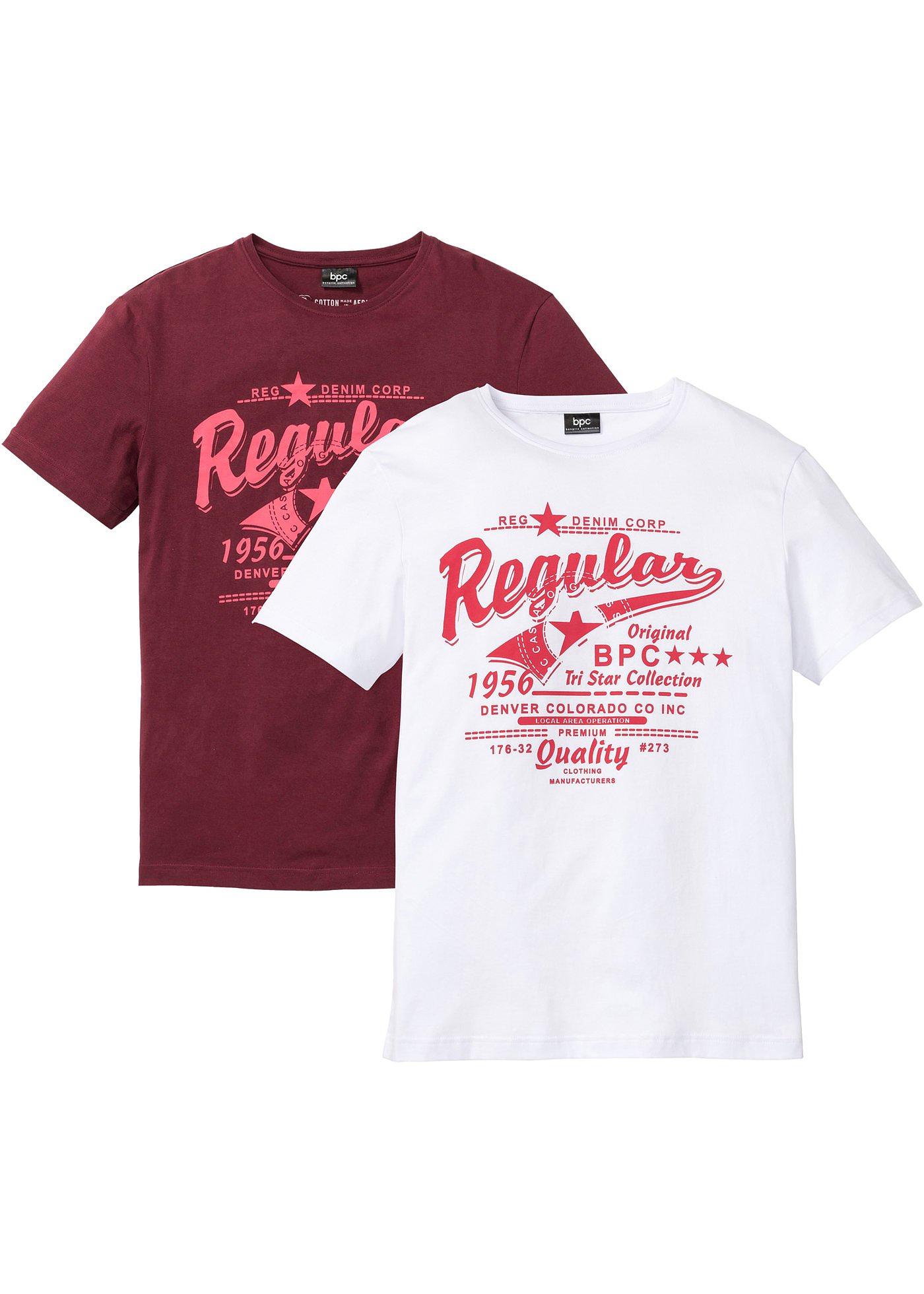 Lot de 2 T-shirts à imprimé