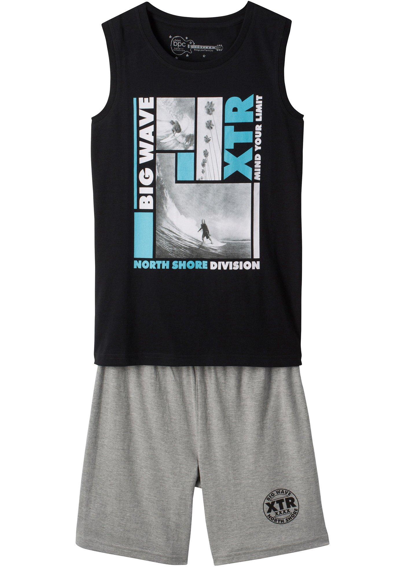 Débardeur + short garçon (Ens. 2 pces.)