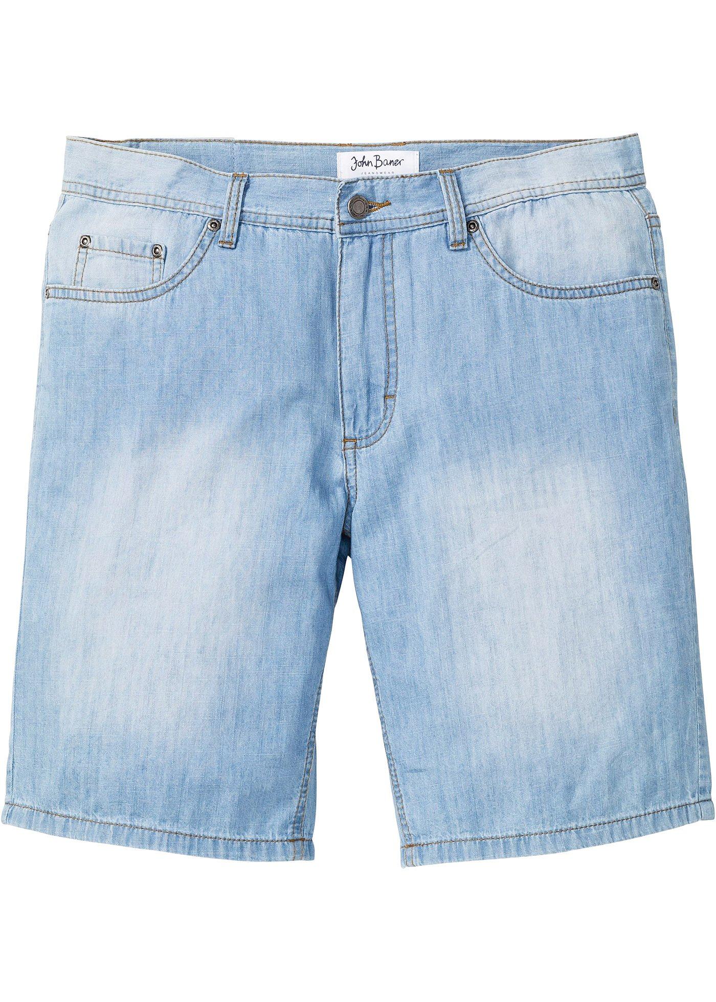 Bermuda en denim estival, Regular Fit
