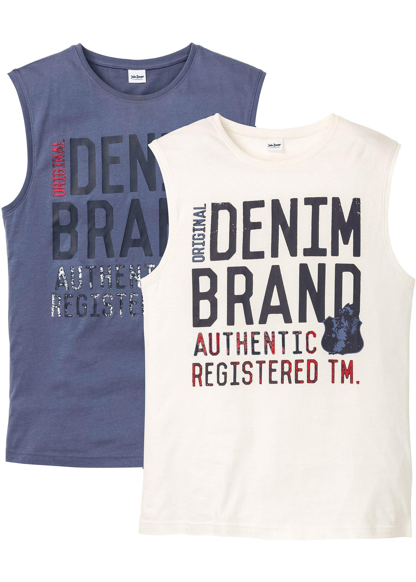 Lot de 2 débardeurs