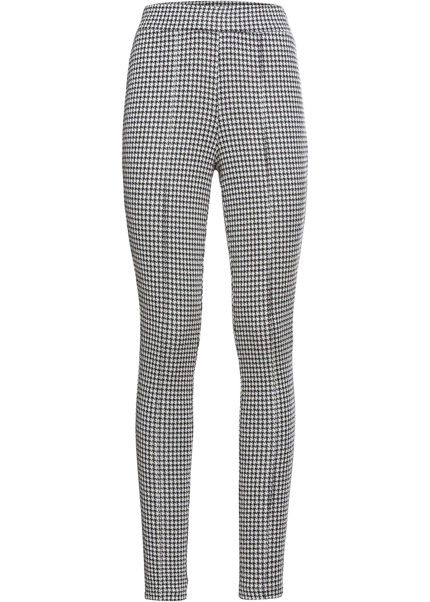 Legging à carreaux, taille courte