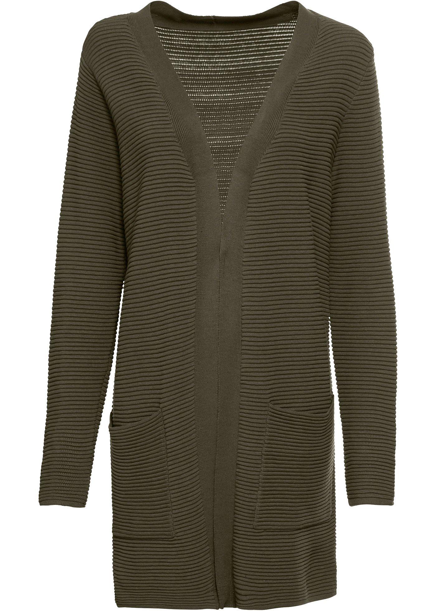 Gilet long en maille