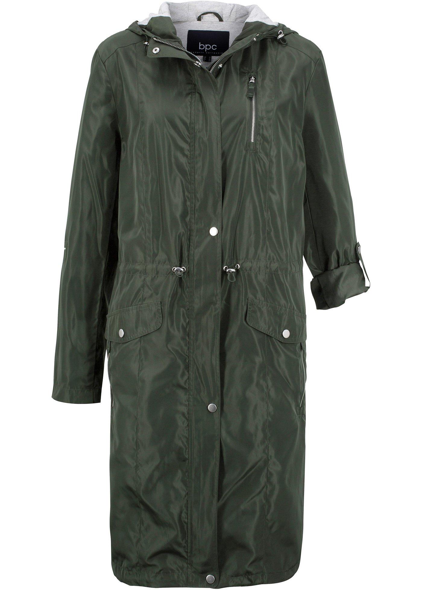 Parka mi-saison avec doublure en jersey