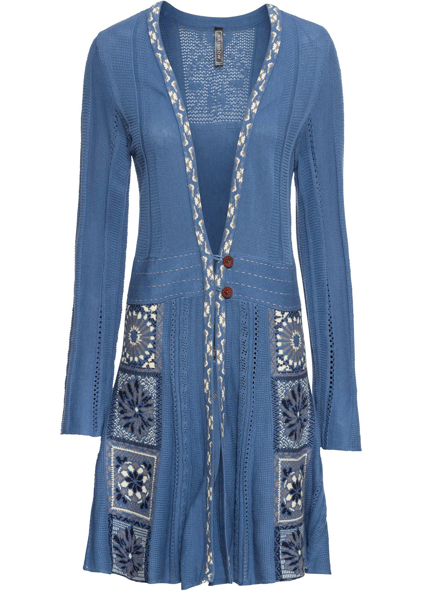 Gilet long en maille