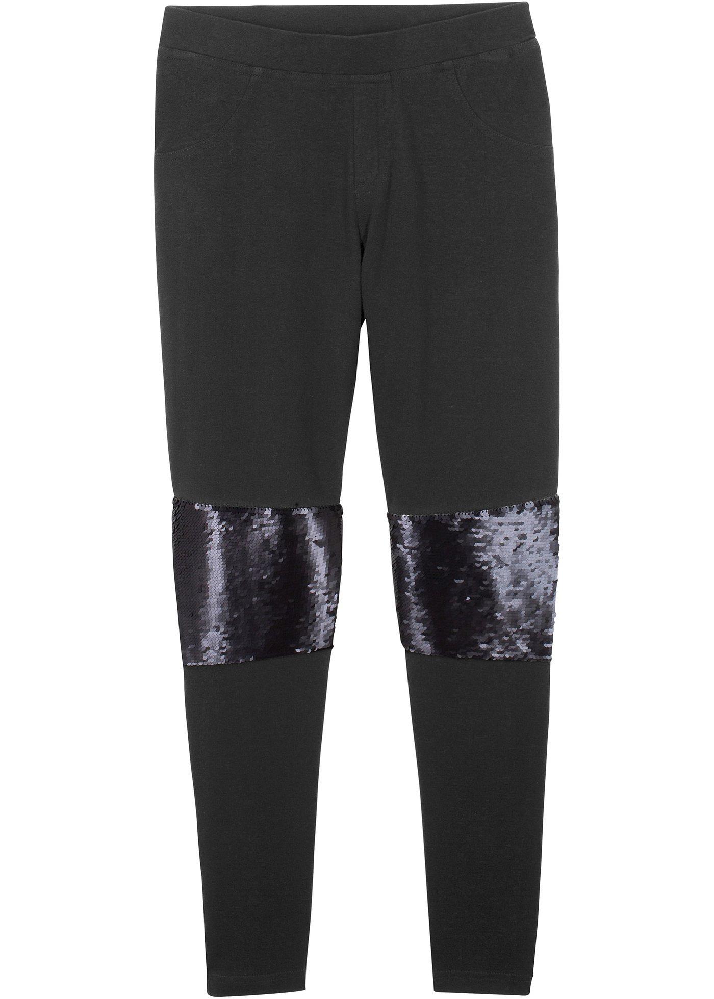 Legging fille avec paillettes réversibles